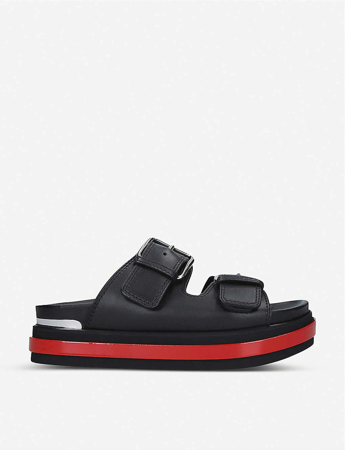 Alexander McQueen, Trompe L'Oeil Leather Sandals, £540