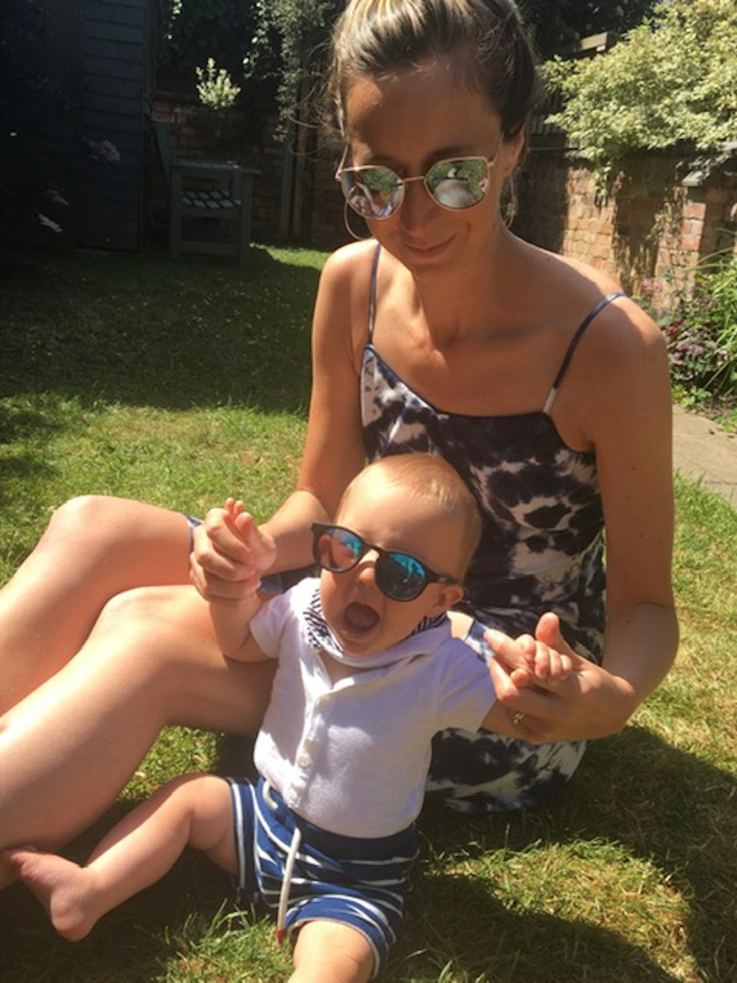 Kimberleigh and son, Otis