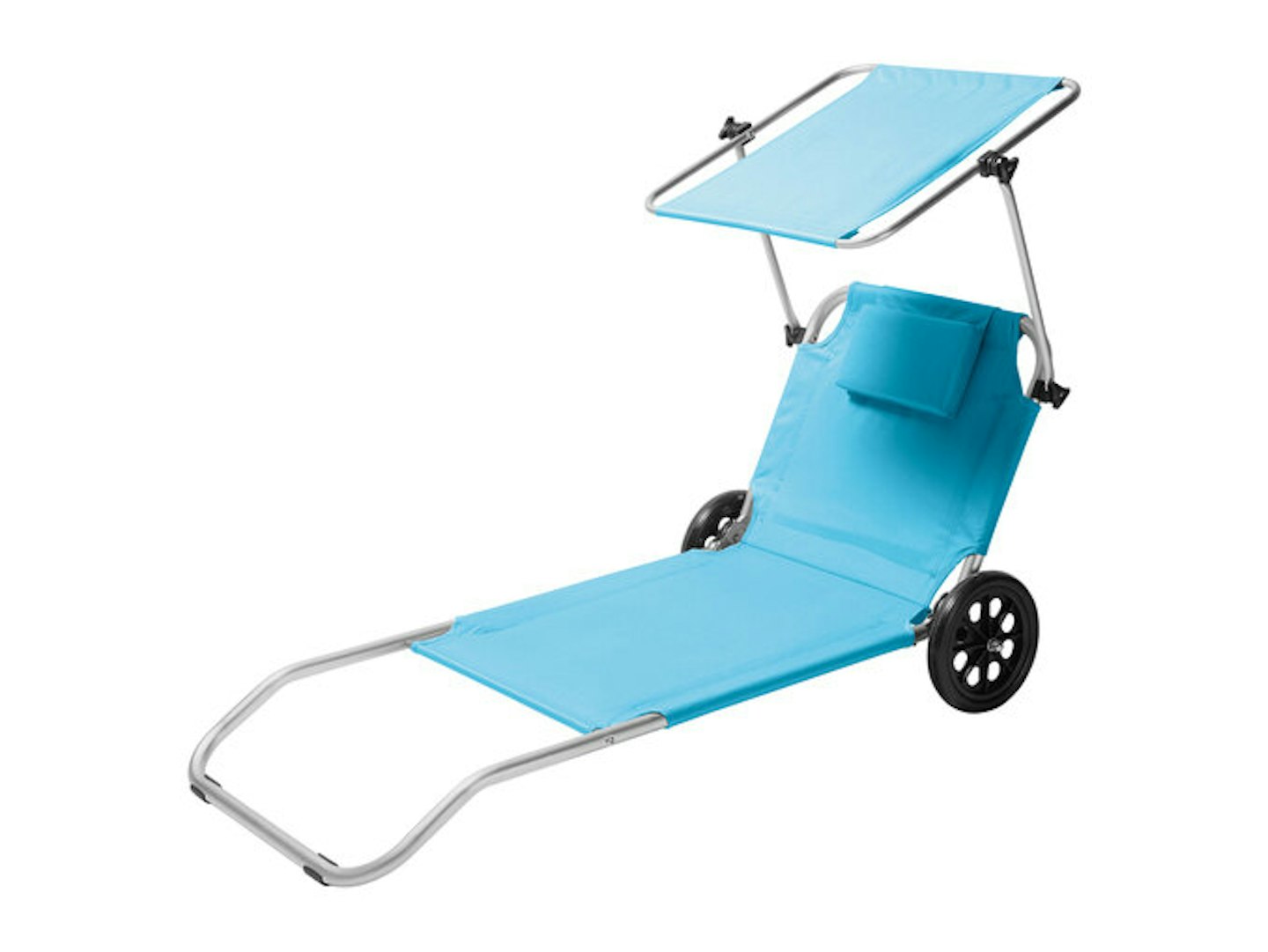 Crivit Portable Beach Sunlounger, £19.99