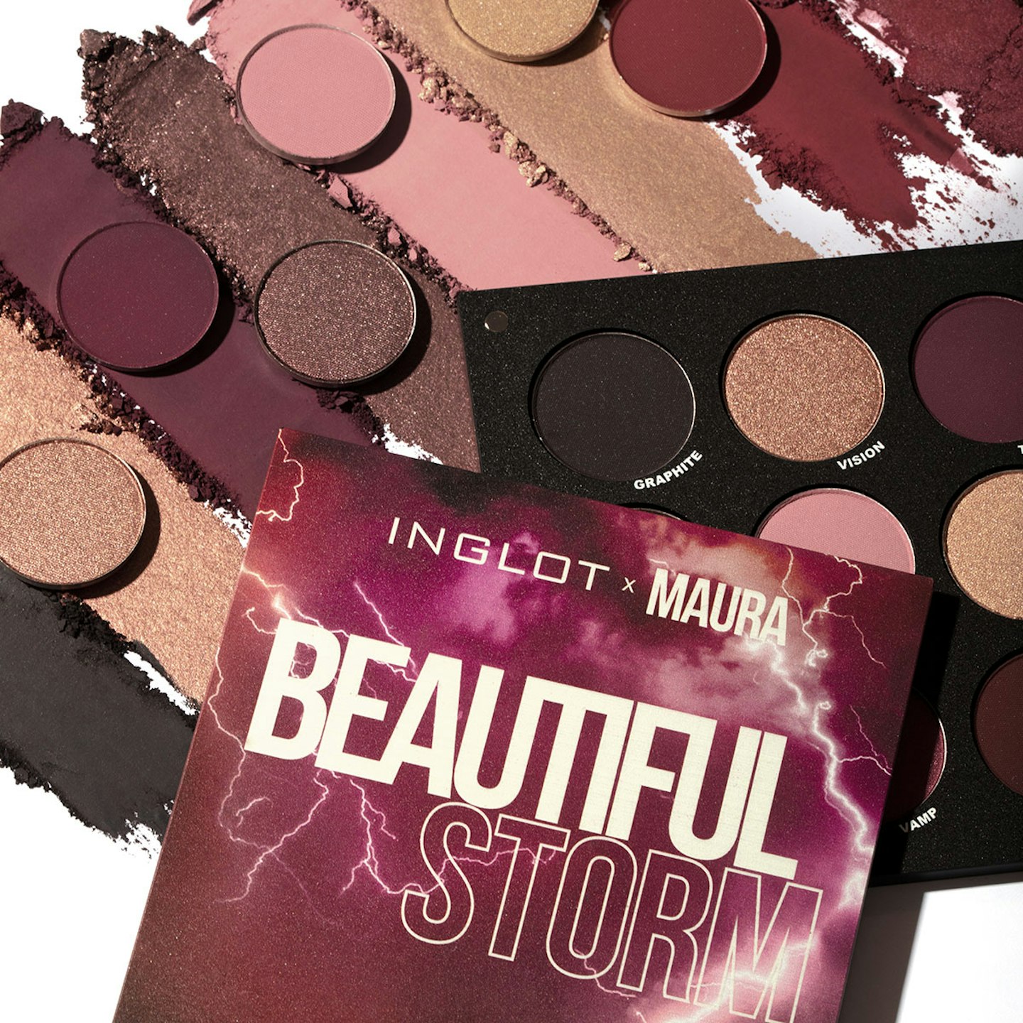 Inglot X Maura Beautiful Storm Eyeshadow Palette, £30