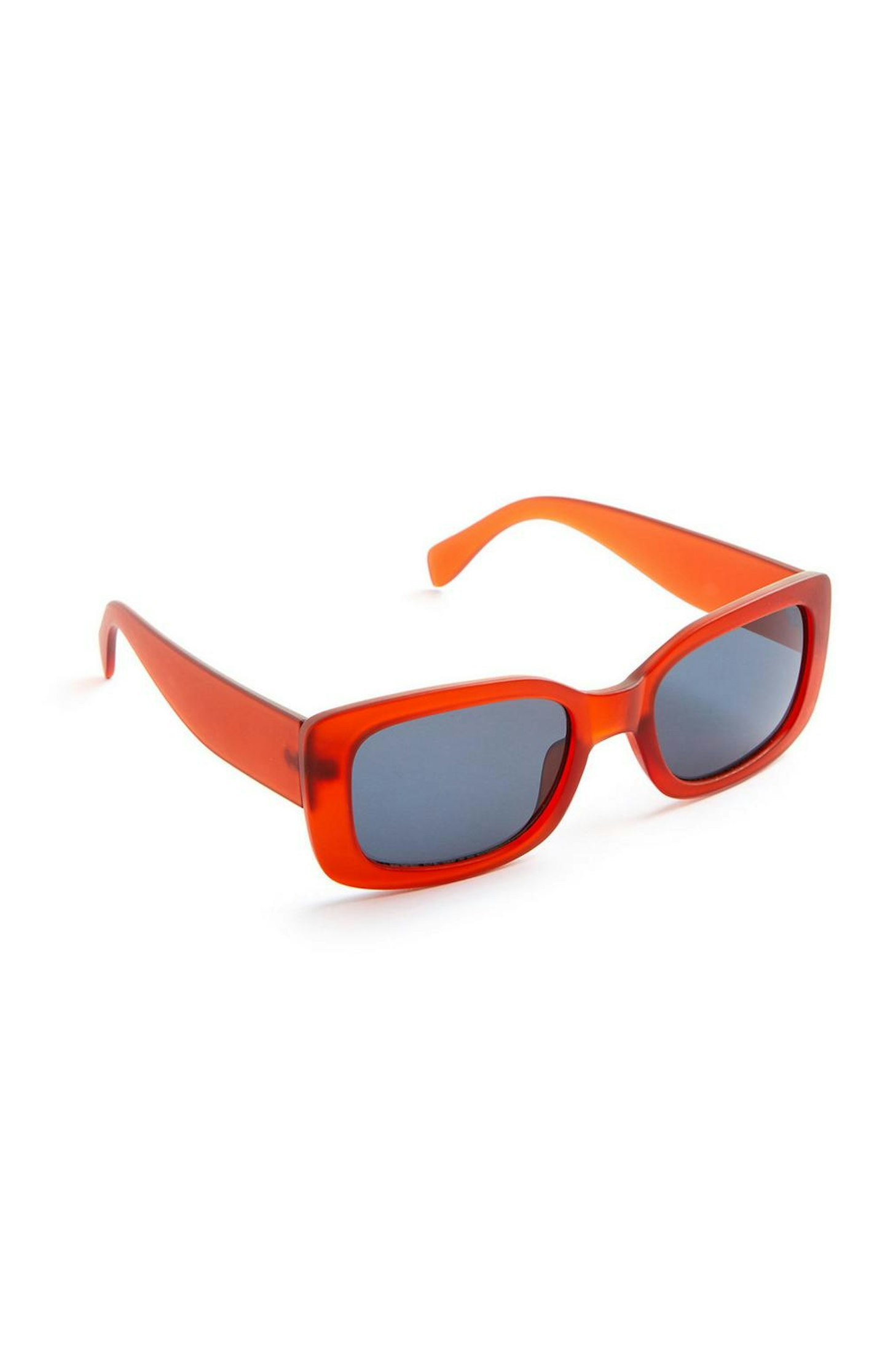 Primark, Red Frosted Rectangle Sunglasses, £2