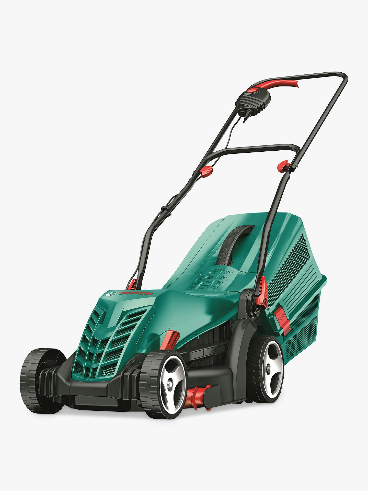 Bosch Rotak 34 R Rotary Hand-Propelled Electric Lawnmower