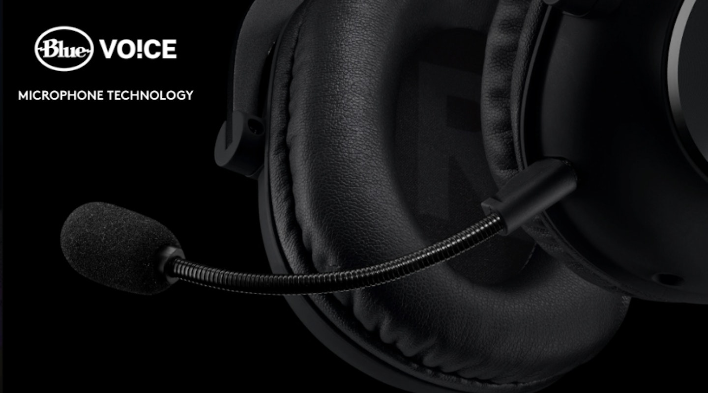 Logitech G PRO X Gaming Headset - Blue VO!CE, Detachable Microphone, Comfortable Memory Foam Ear Pads, DTS Headphone 7.1 and 50 mm PRO G Drivers