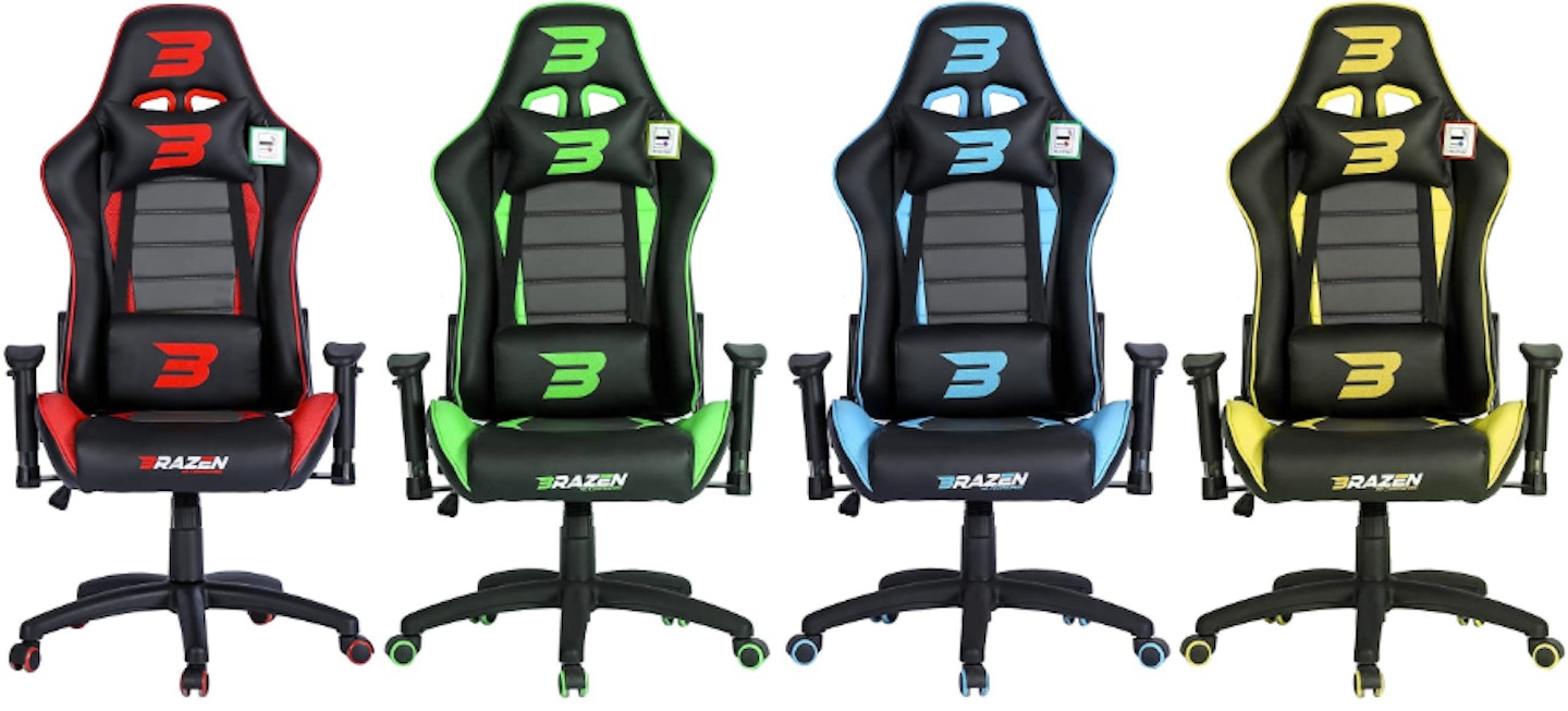 Brazen Sentinel Elite Gaming Chair Colours