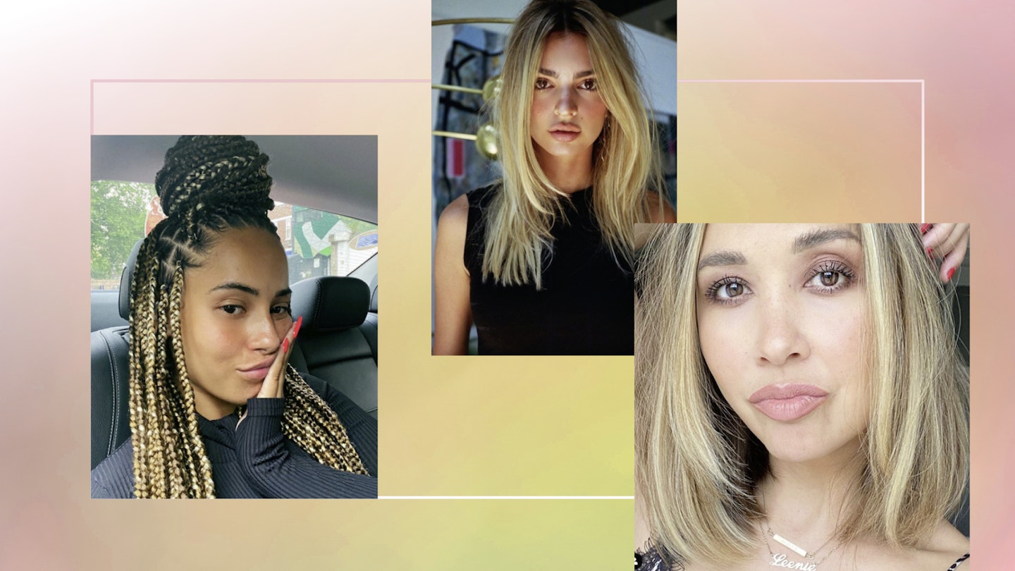 celebrity hair transformations