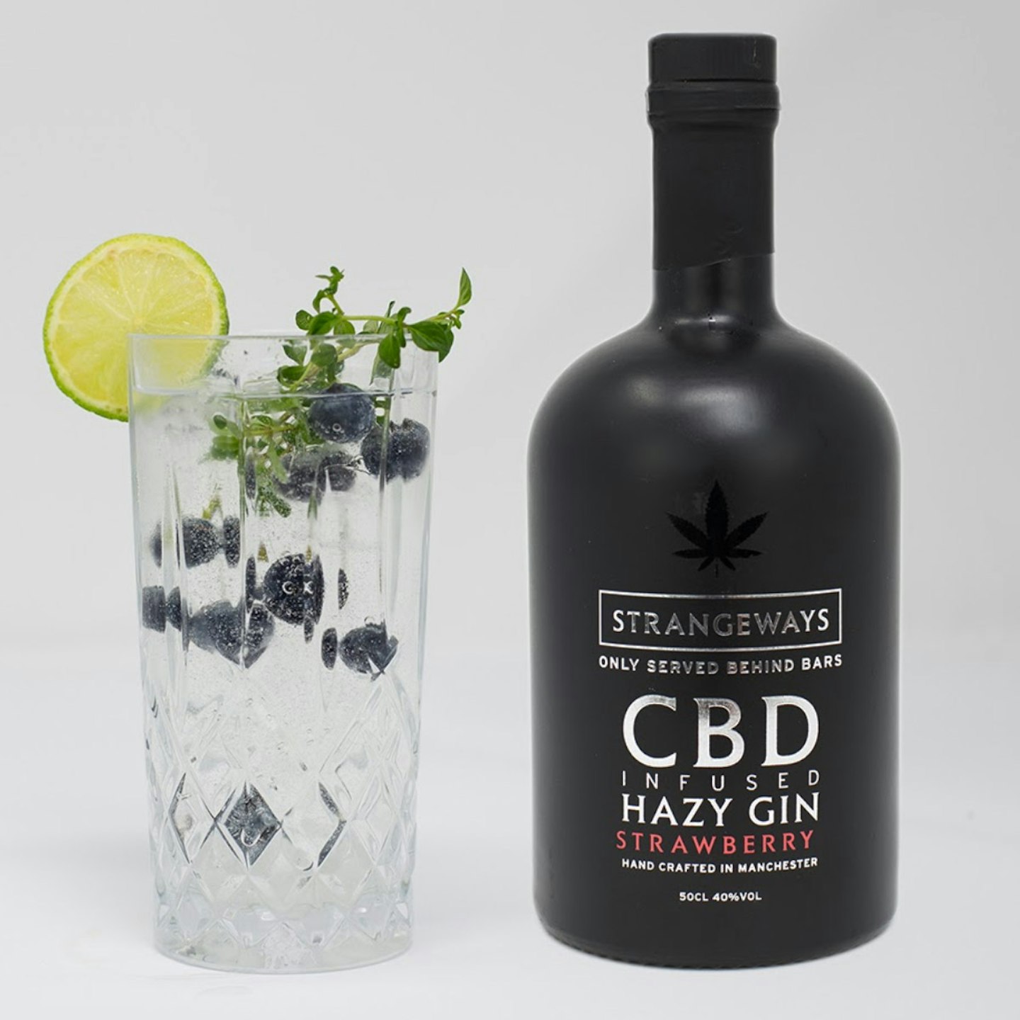 Hazy Strawberry CBD Gin