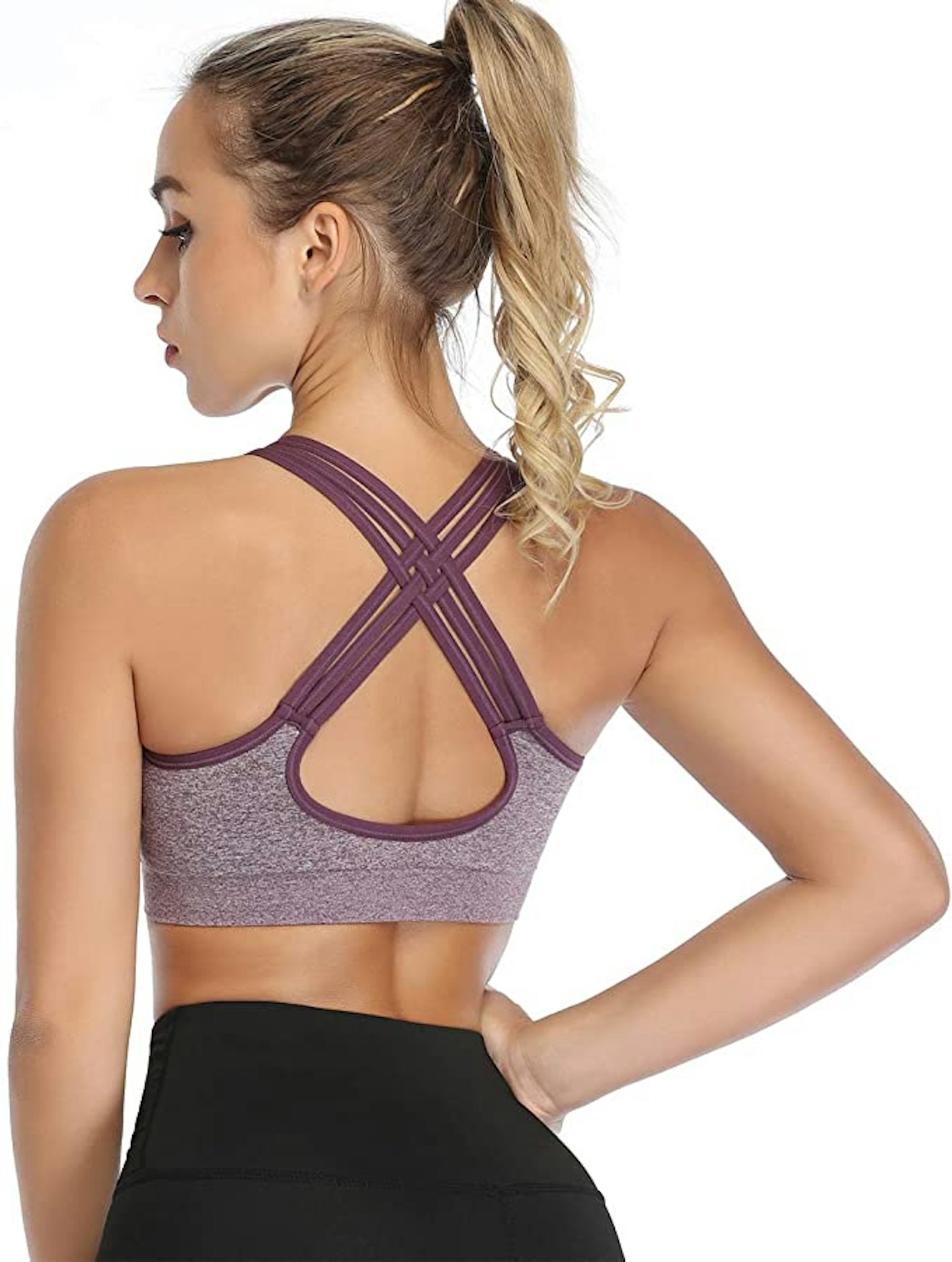 Cross Back Strappy for Gym Yoga