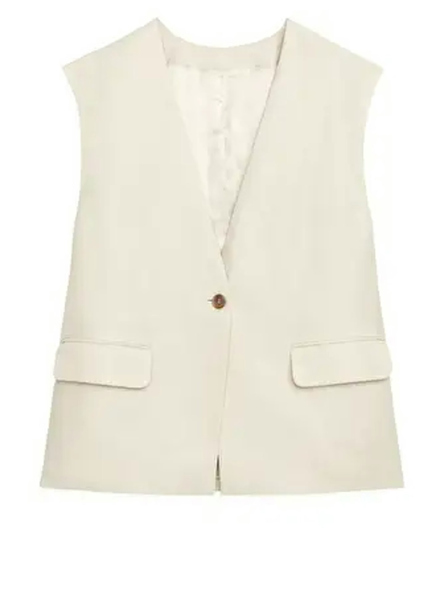 Arket, Oversized Linen Waistcoat, £79