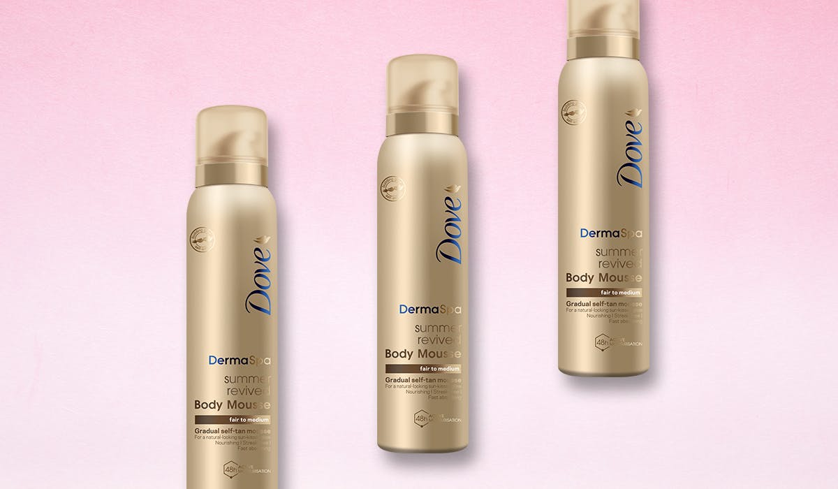 Review Dove DermaSpa Summer Revived Body Mousse