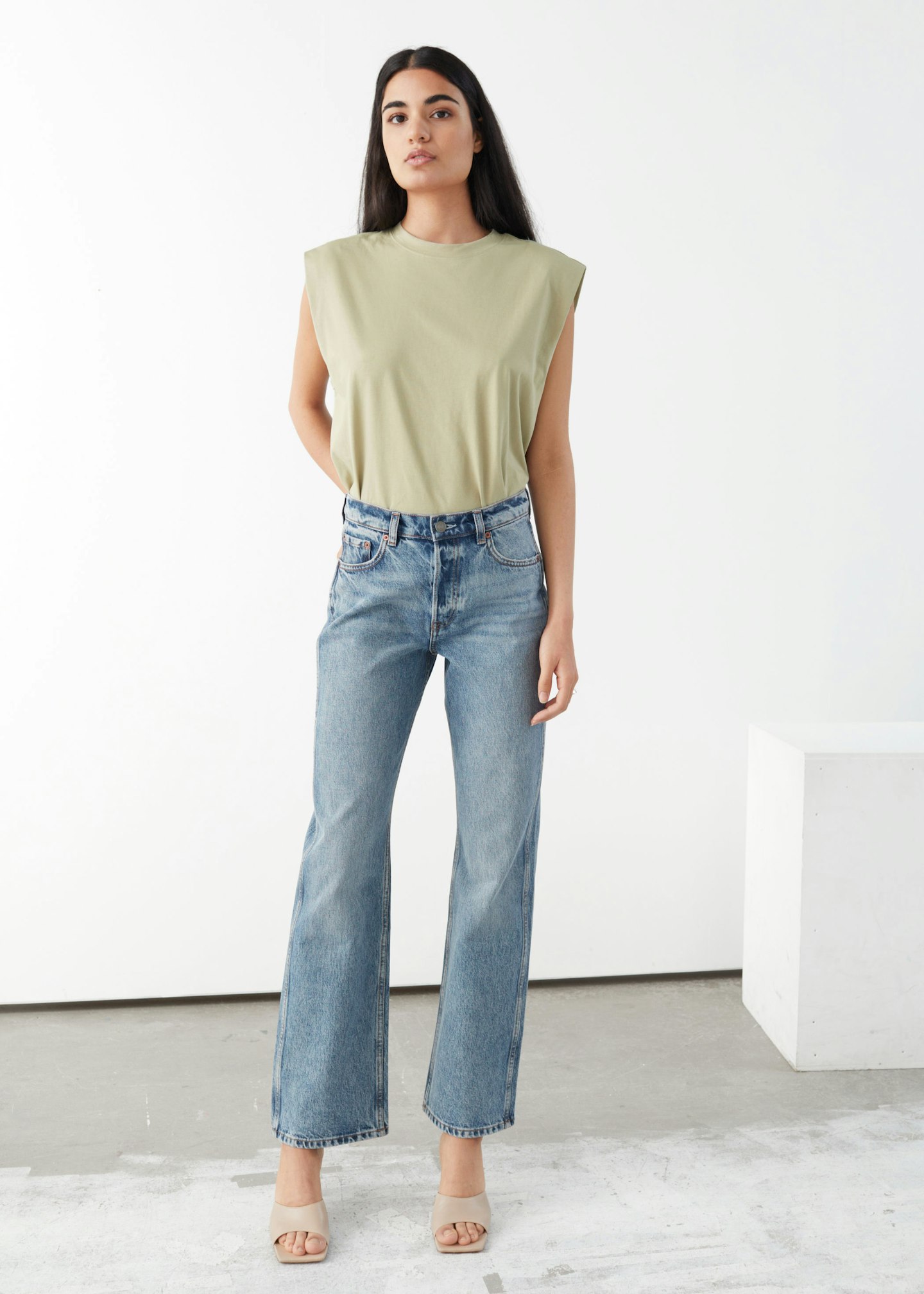 & Other Stories, Straight Mid-Rise Jeans, £65