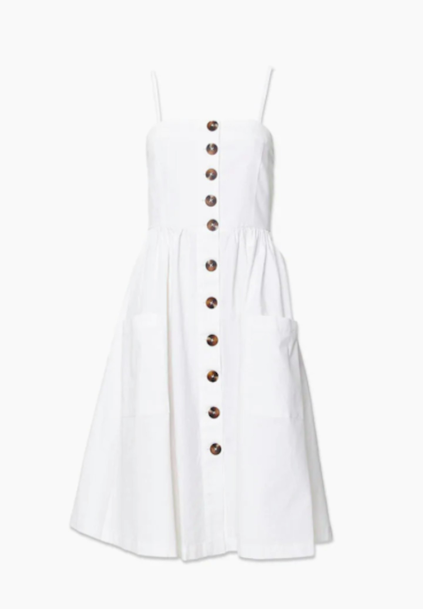 Forever 21, Button-Front Fit-And-Flare Dress, £30