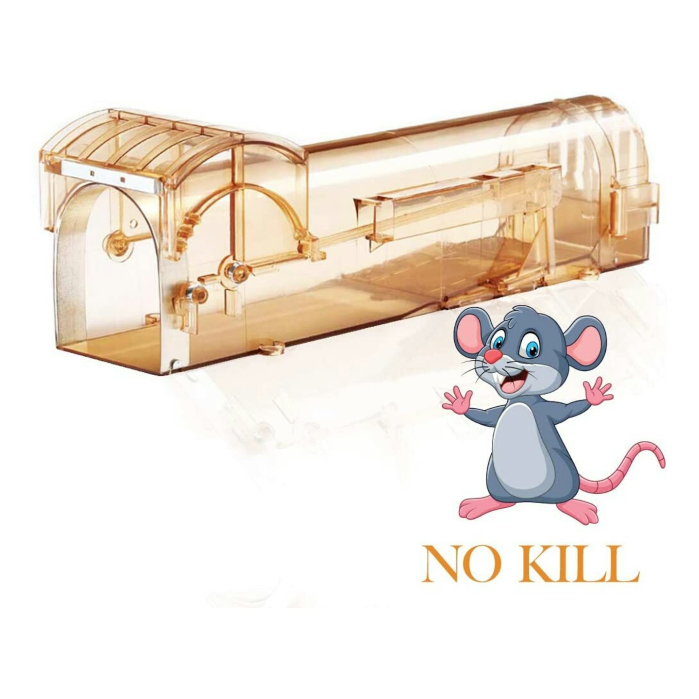 Humane Mouse Trap Smart No Kill Mouse Trap Catch And Release, Safe For  People And Pet-2 Pack