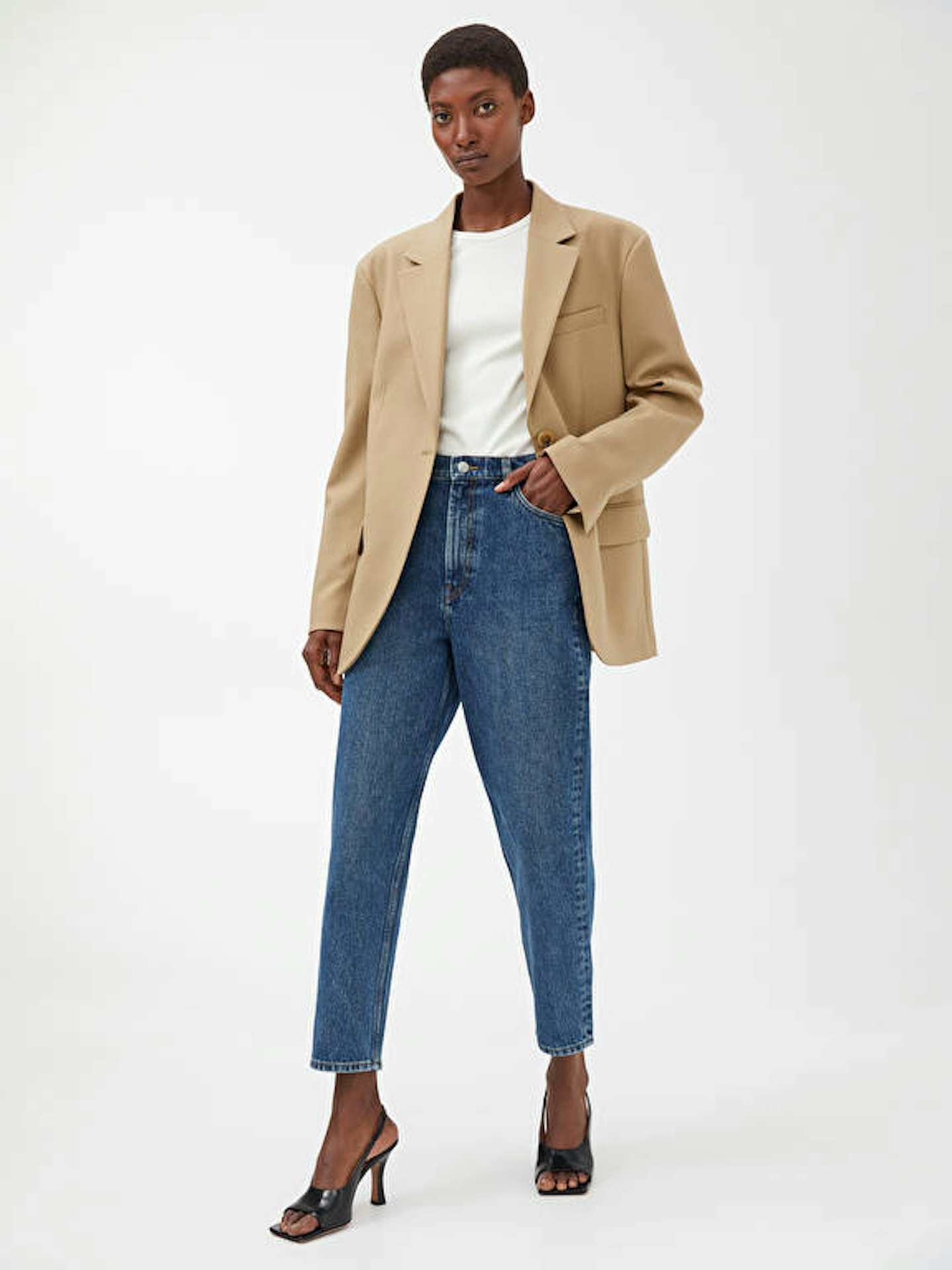 Arket, Cropped Tapered Jeans, £59