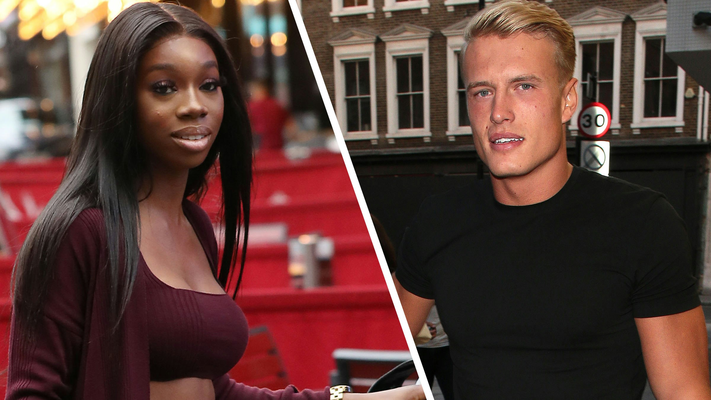 George Rainse George Rains cheated on his girlfriend with Yewande Biala and WTF