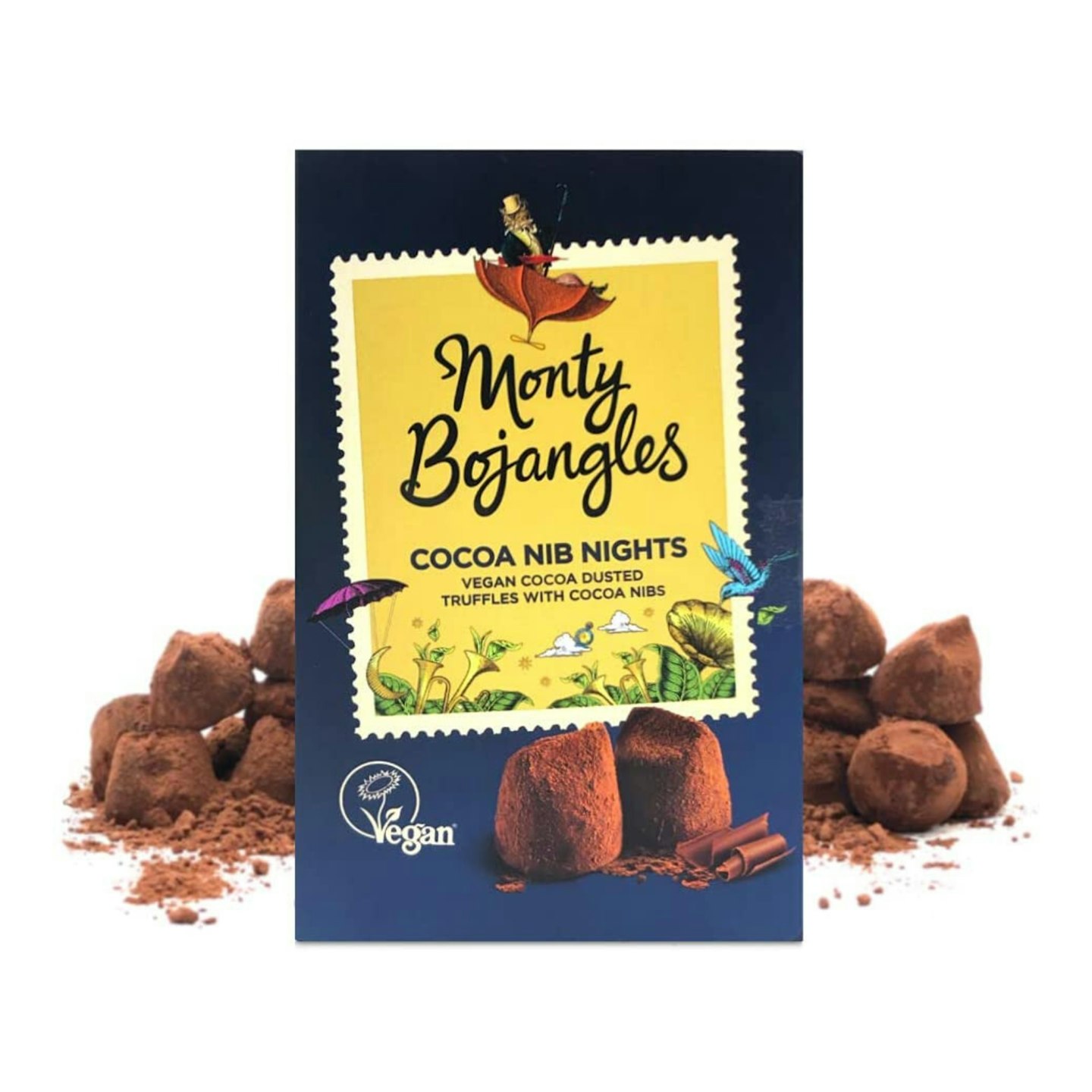 Monty Bojangles Vegan Cocoa Dusted Truffles Cocoa Nib Nights