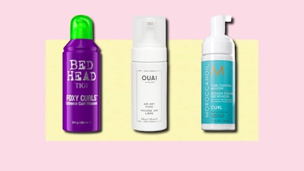 The best non-sticky mousses for curly hair | Closer