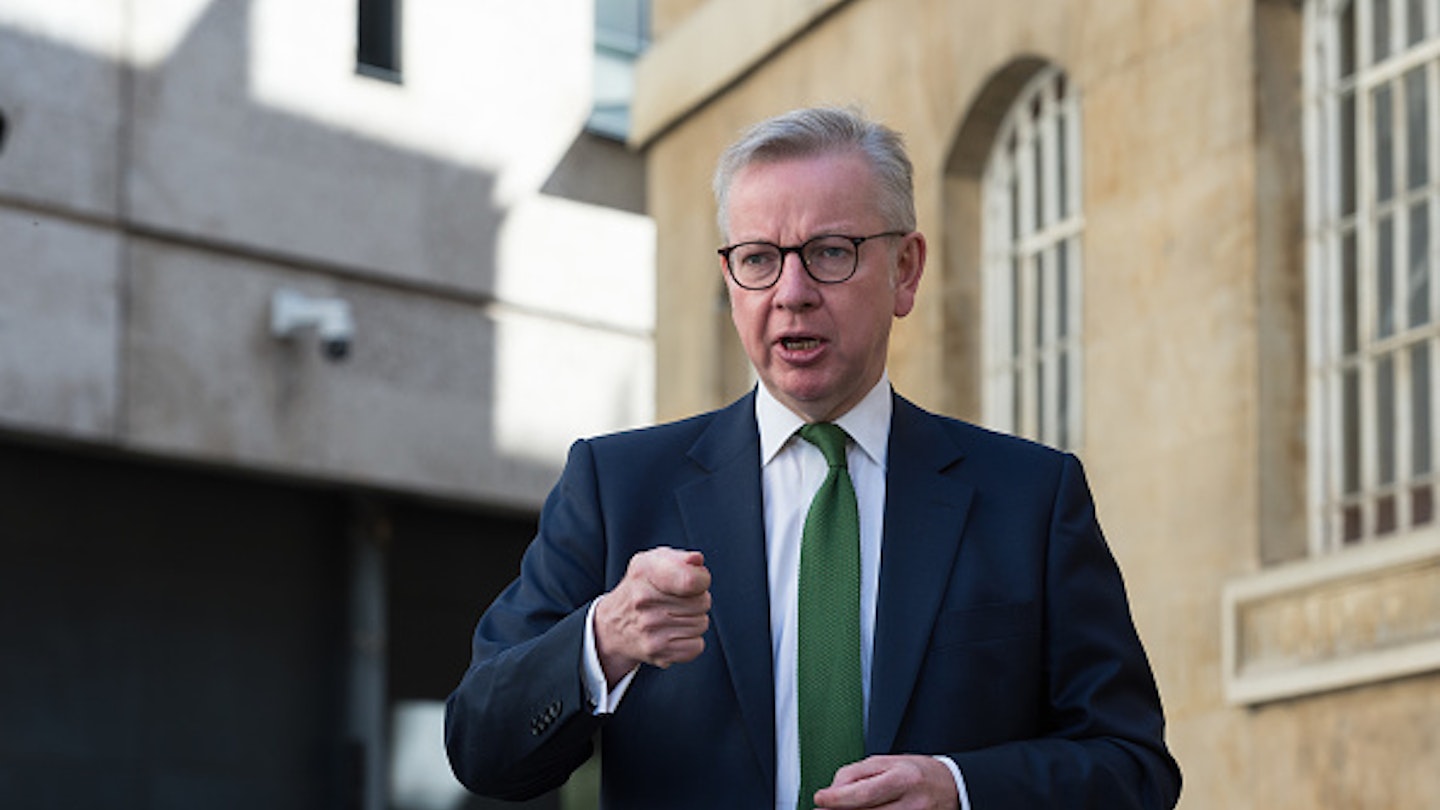 Michael Gove face coverings 