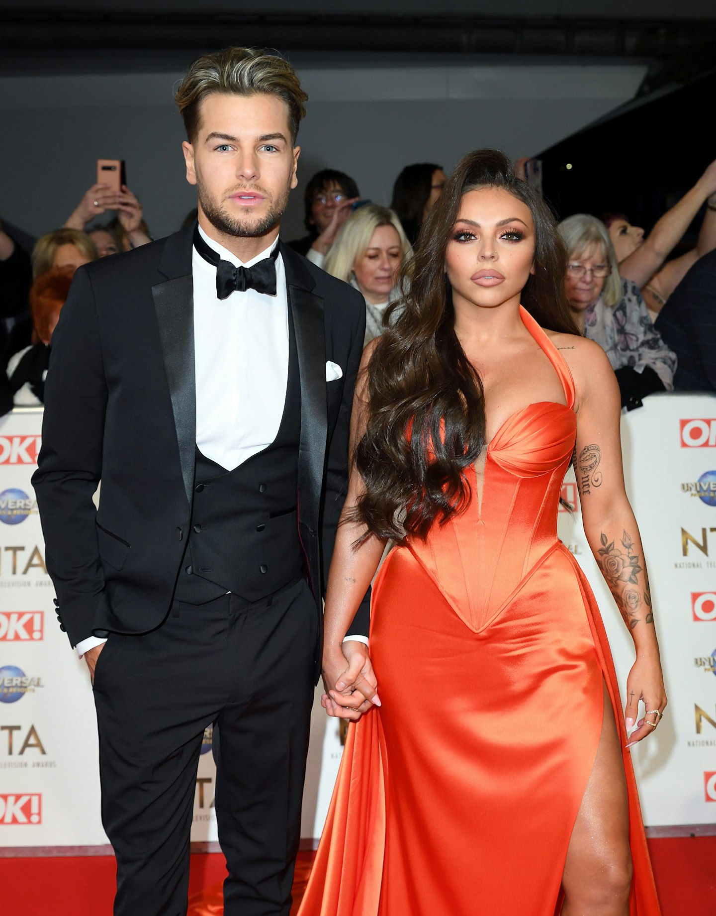 Love Island's Chris Hughes and Little Mix's Jesy Nelson