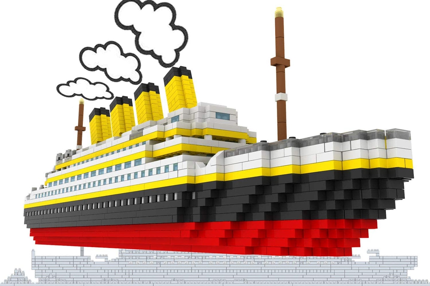 Titanic Model Building Block Set