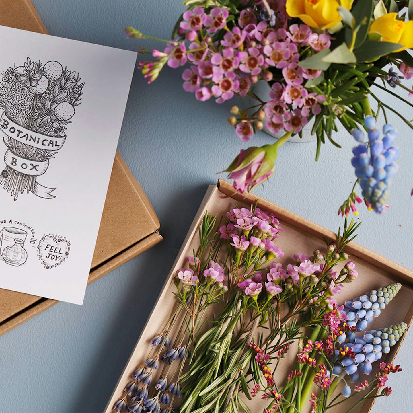 The Botanical' Mini Posy Fresh Flower Subscription