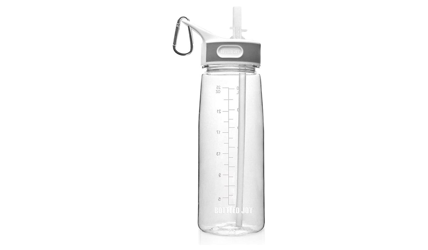 A water bottle