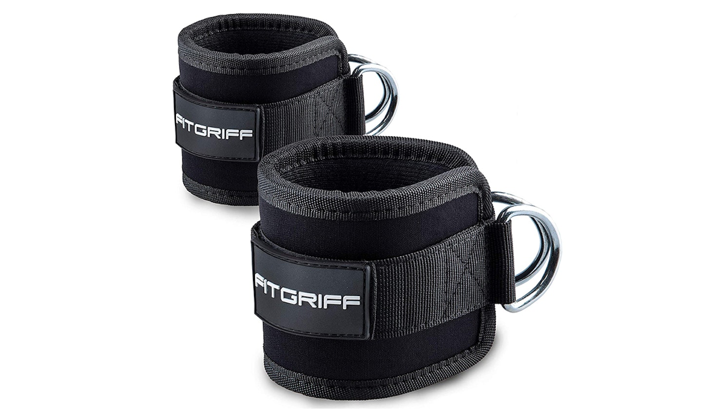 Ankle straps for cable machine