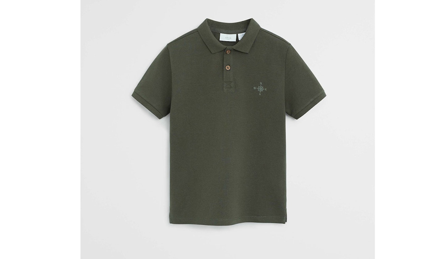 Cotton polo shirt