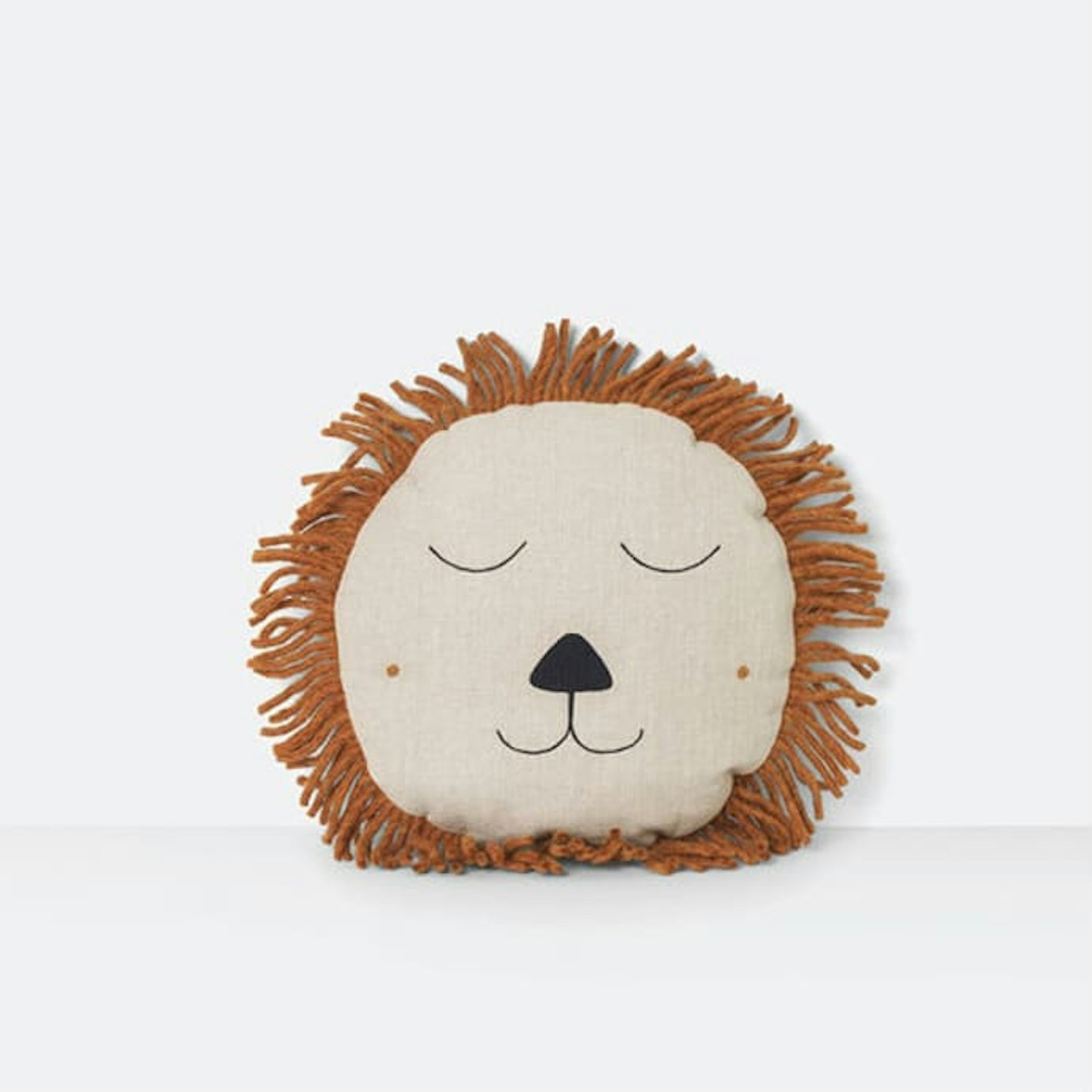 Ferm Living Lion Safari Cushion, Trouva, Stylish Toys For Kids