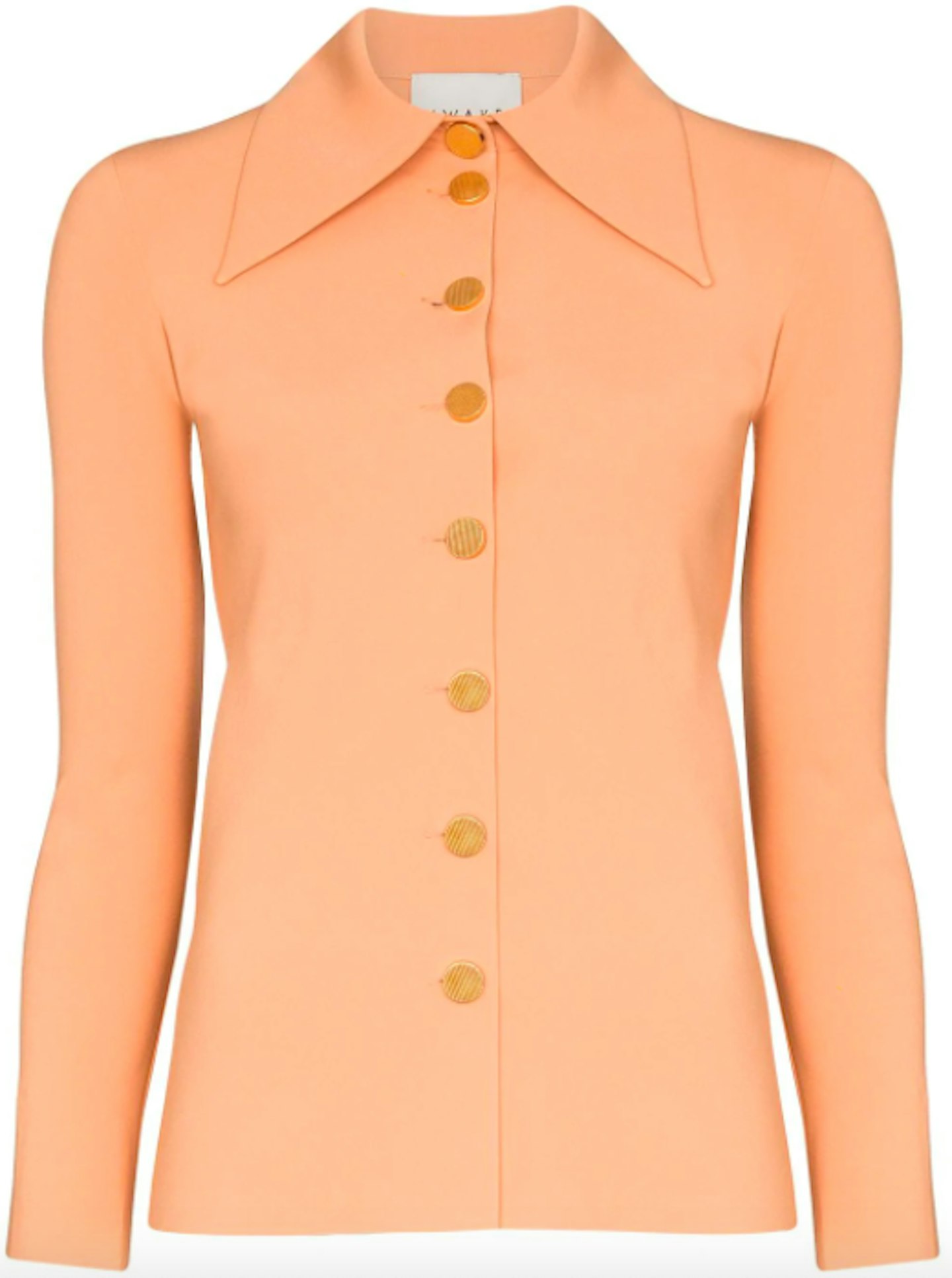 A.W.A.K.E Mode, Wide Collar Button-Up Shirt, £275 at Farfetch