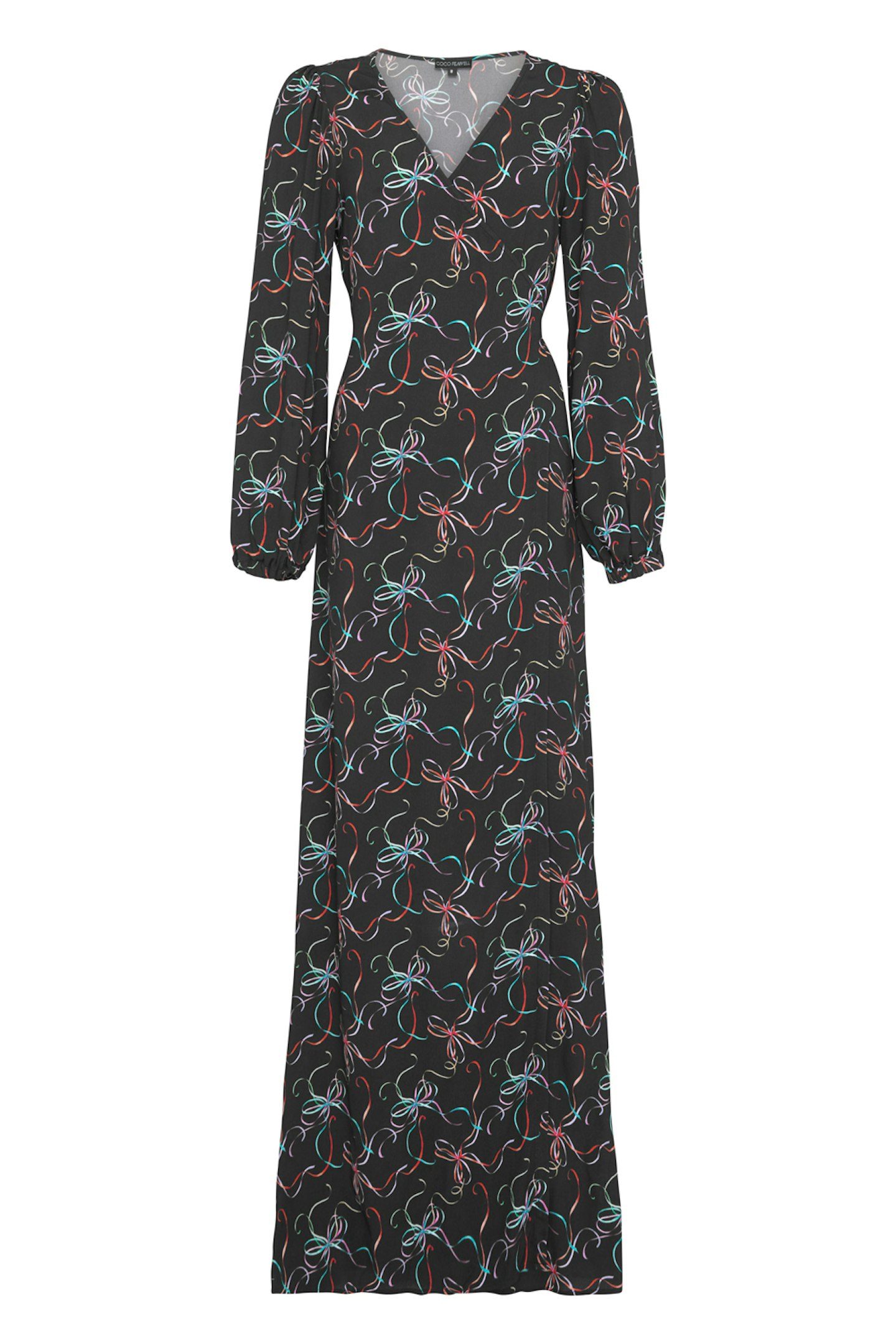Coco Fennell, Ribbon Wrap Maxi Dress, £149