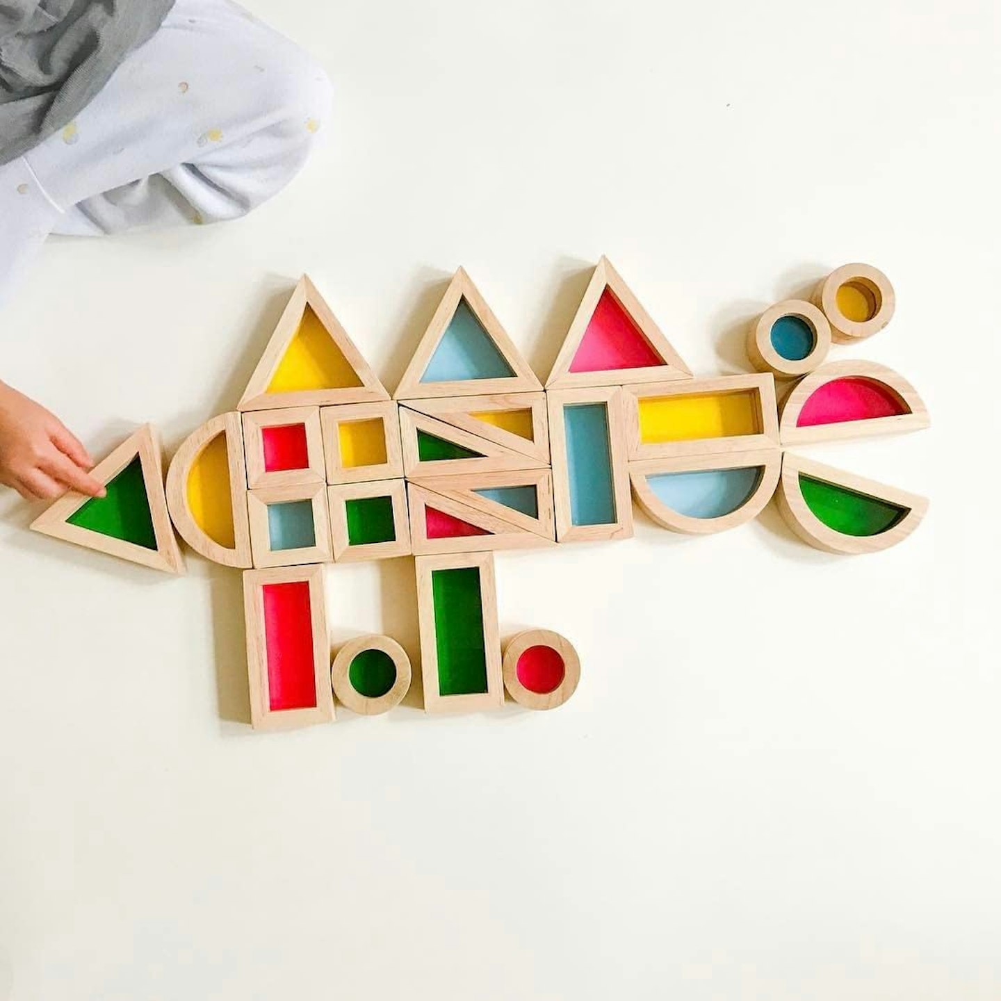 Rainbow Acrylic Blocks, Amazon, Stylish Toys For Kids