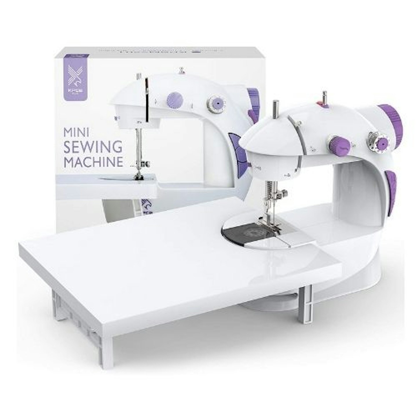 KPCB 201 Mini Sewing Machine with Extension Table