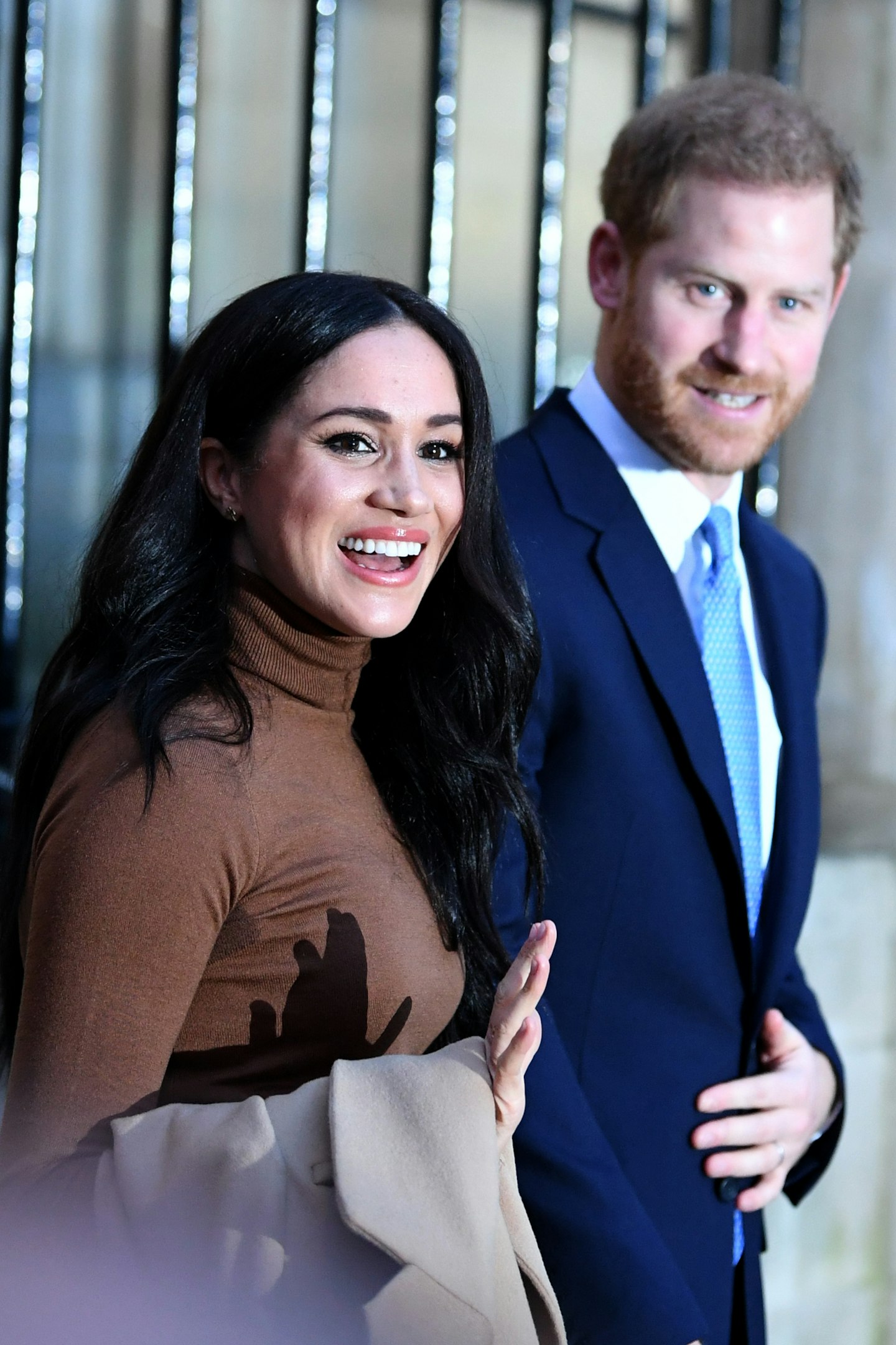 Meghan and Harry returning to London just before their decision to leave the Royal Family went public