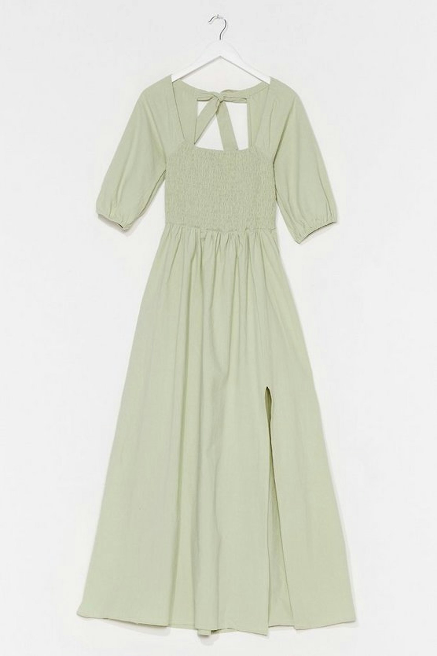 Nasty Gal, We Be-sleeve in You Shirred Maxi Dress, £21