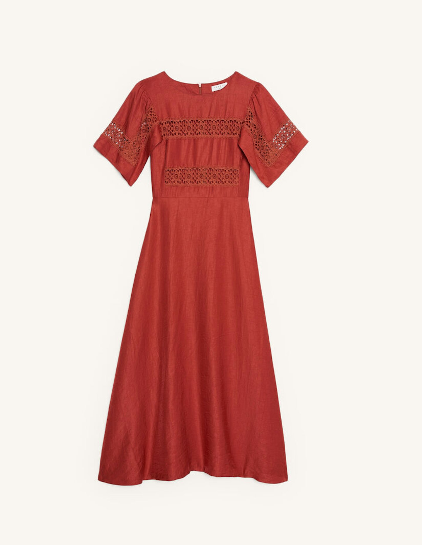 Sandro, Dress With Lace Embellishment, Was £260, Now £130