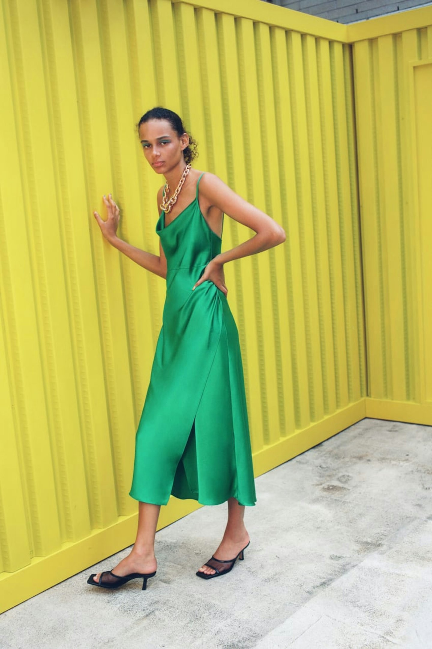 green dresses to shop now