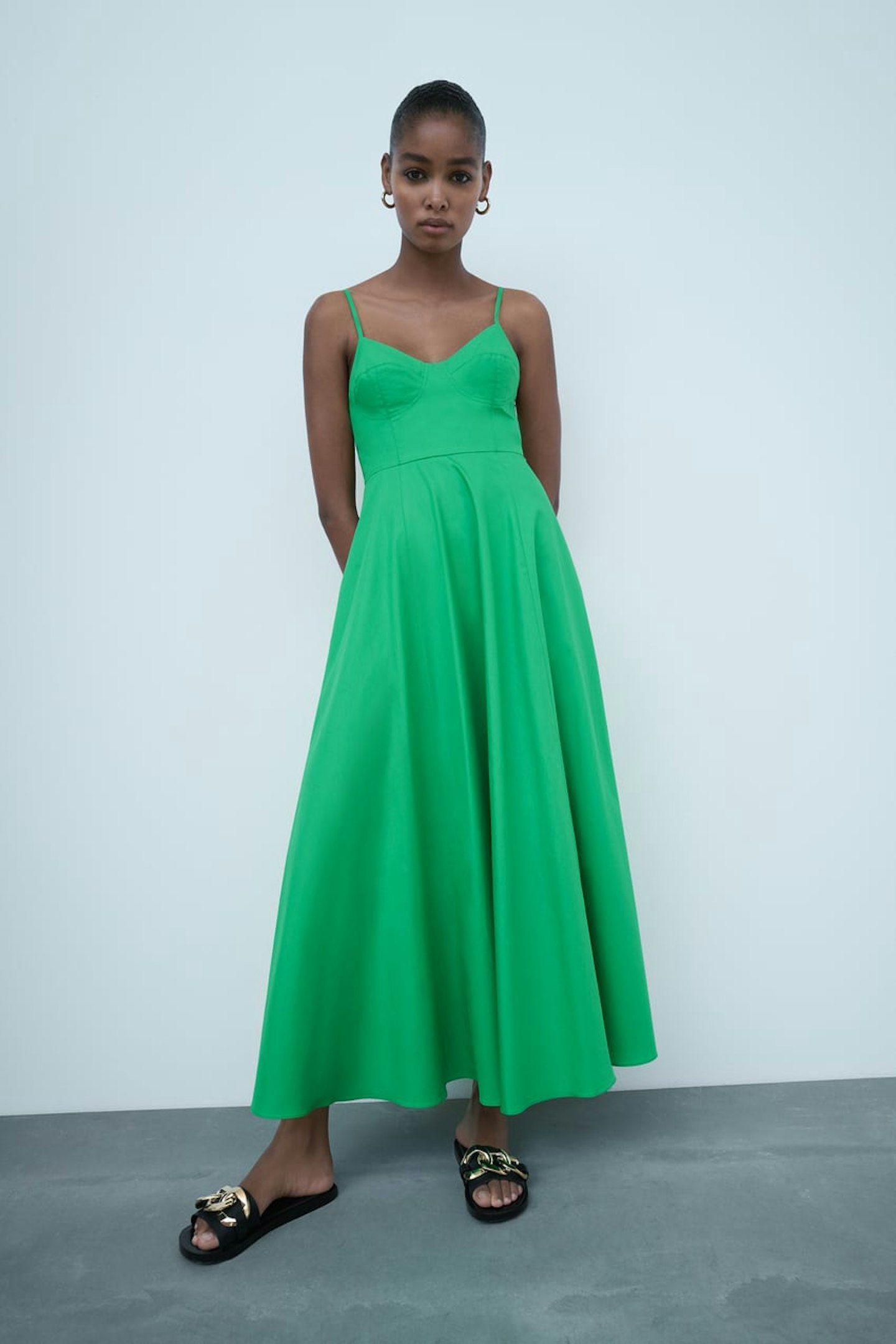 green dresses to shop now