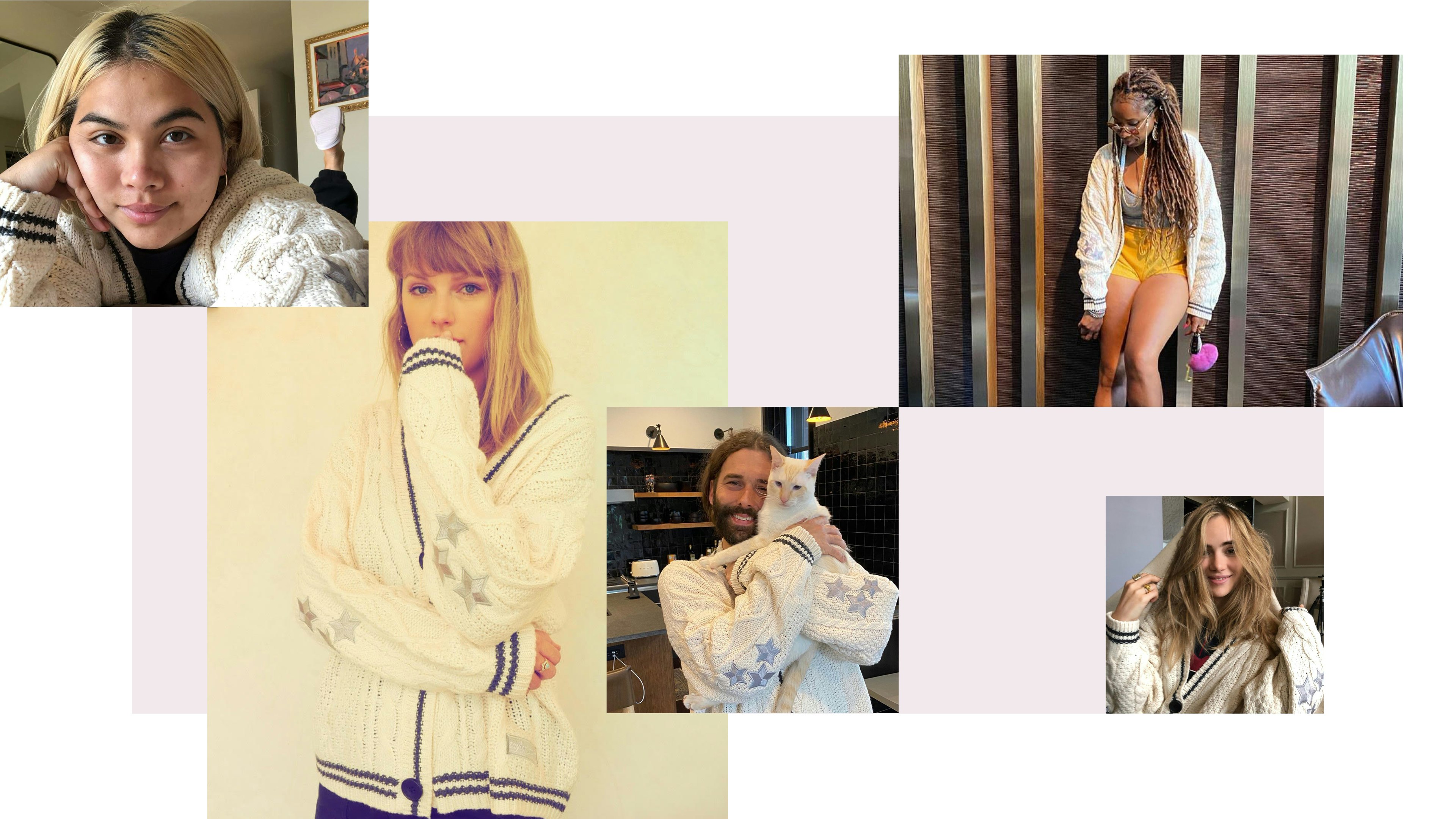 Taylor Swift's celebrity friends who have received a Folklore cardigan so  far, London Evening Standard