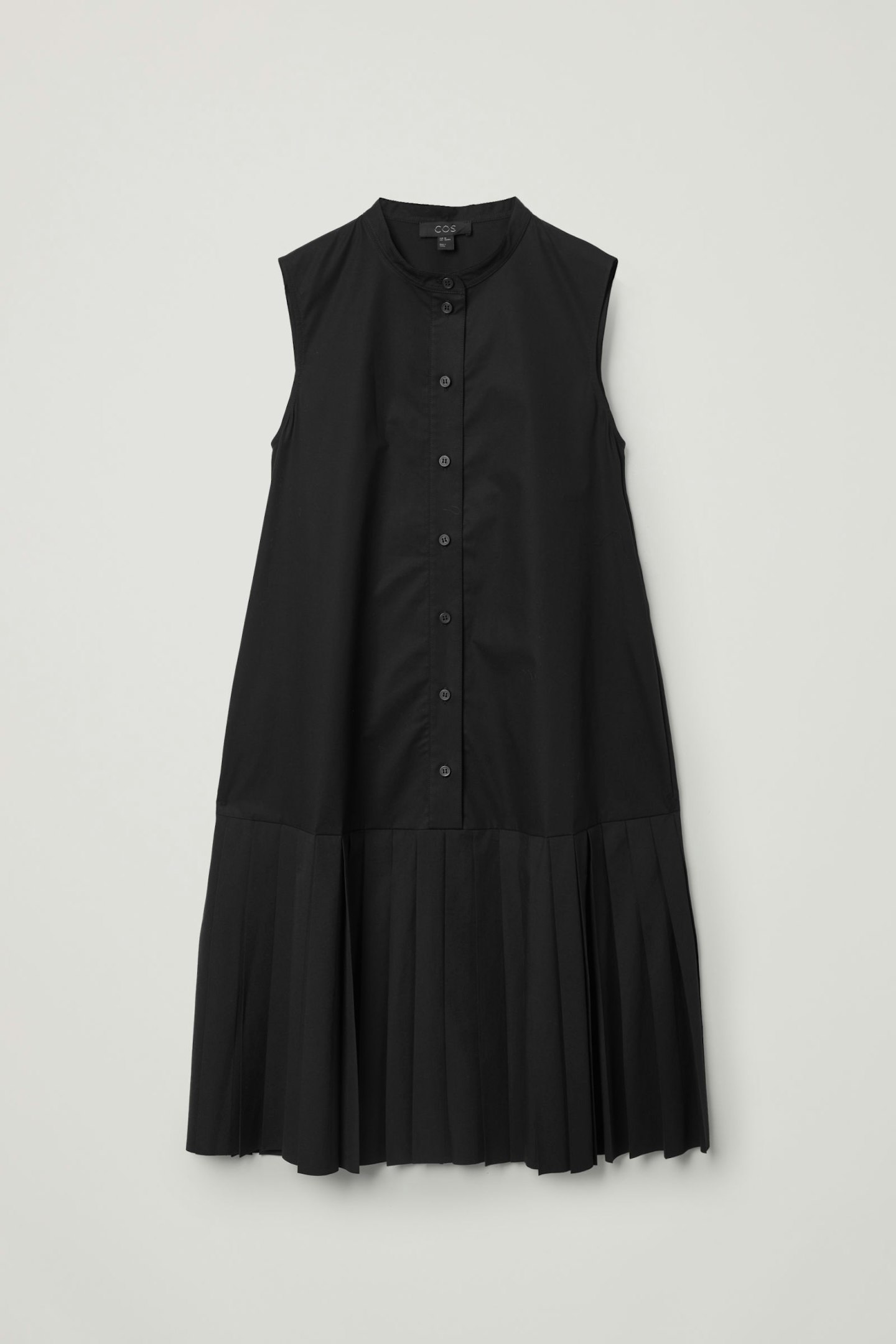 COS, Organic Cotton Pleated Panel Dress, £69