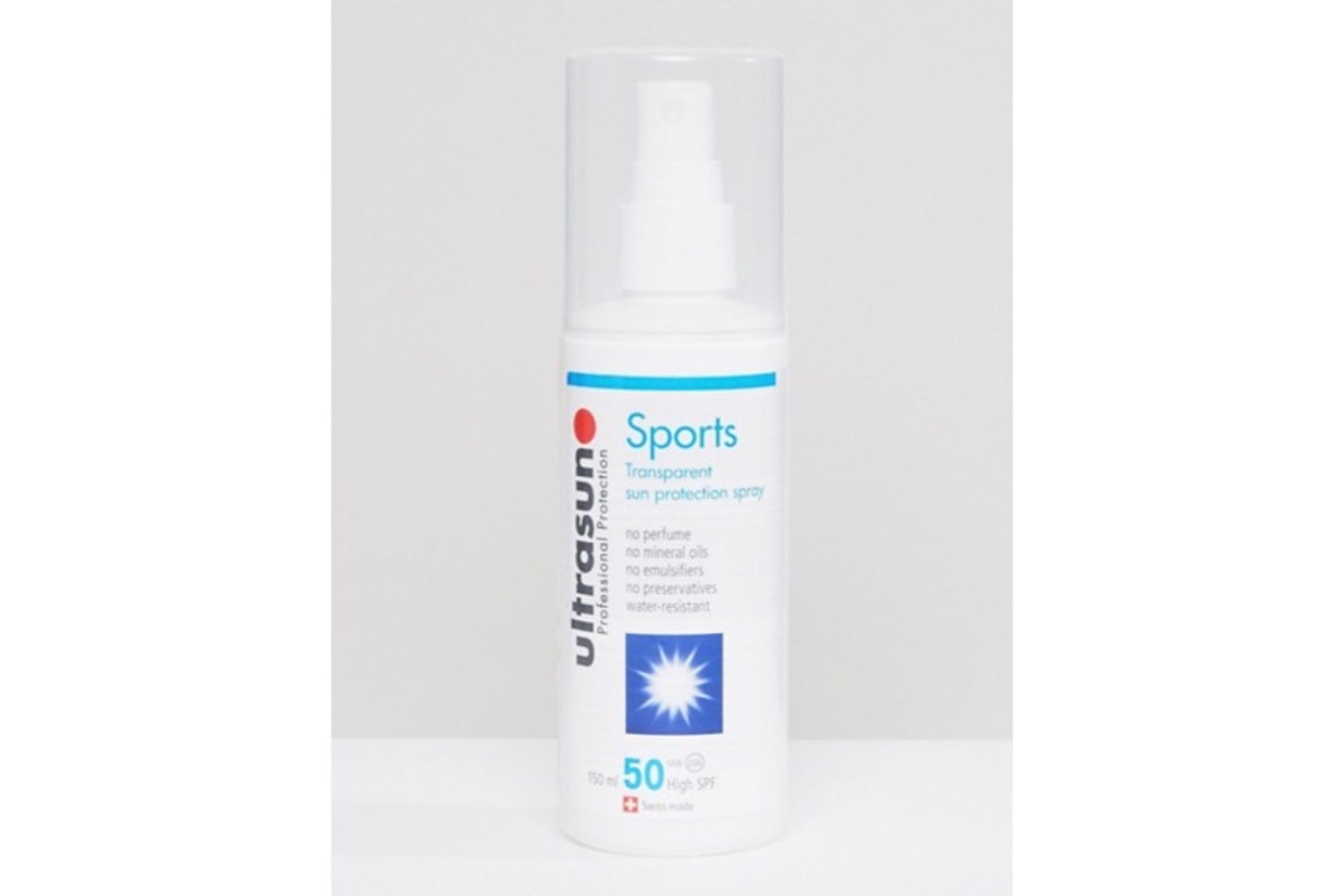 Ultrasun Sports Spray SPF 50 Transparent Sun Protection Spray - 150ml