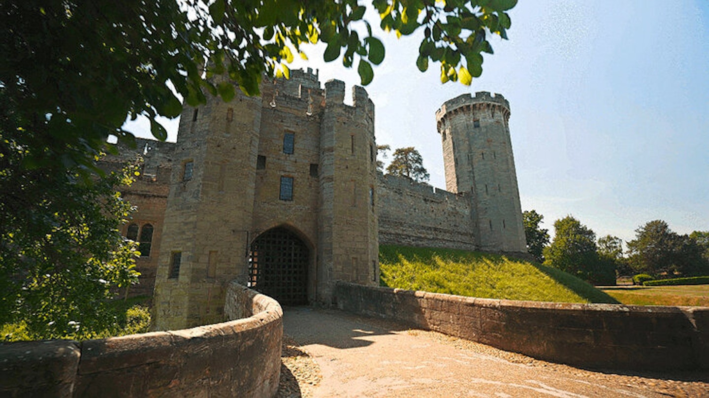 For knights in training: Warwick Castle 
