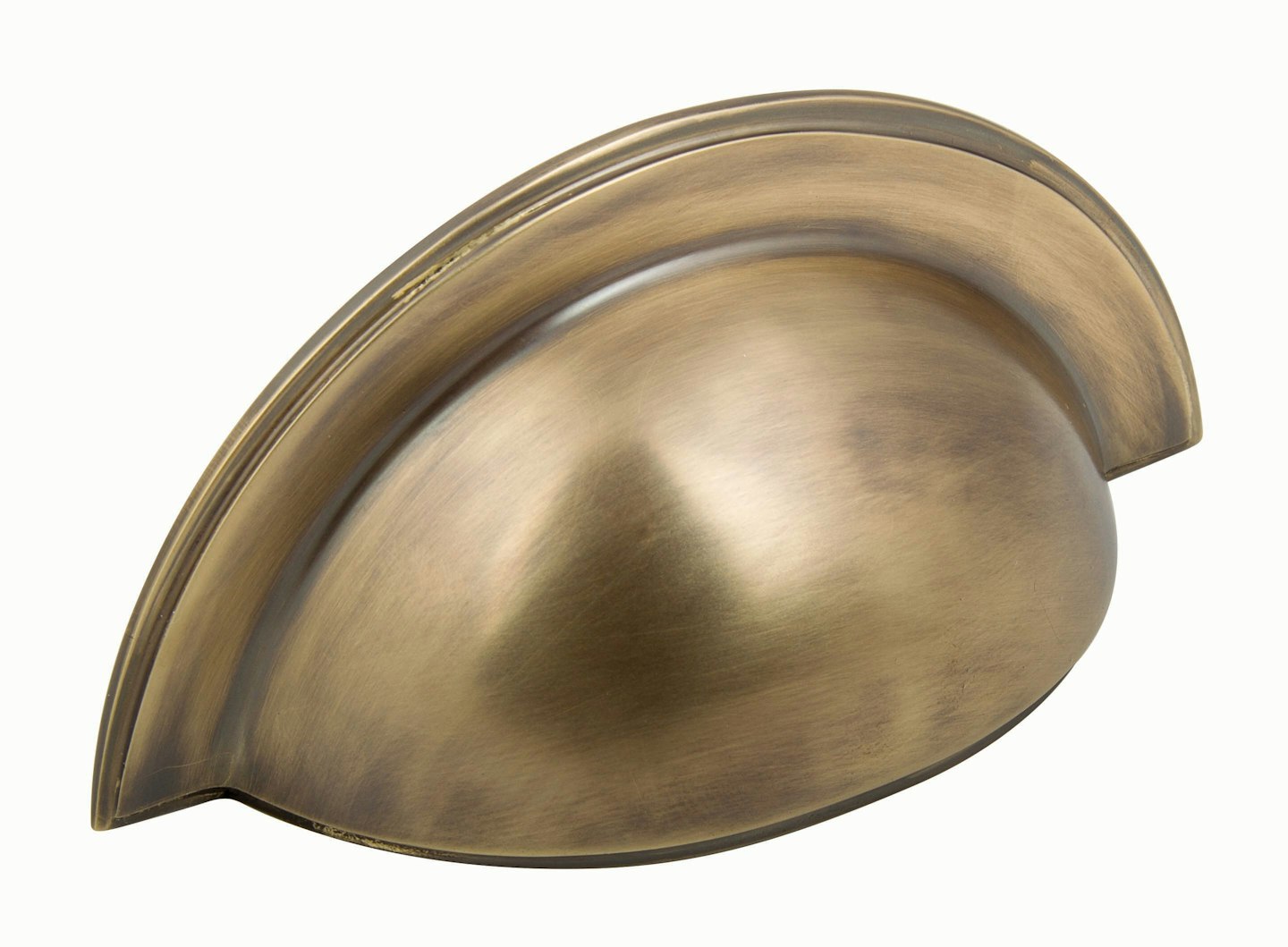 Wickes Windsor Cup Handle - Brushed Brass