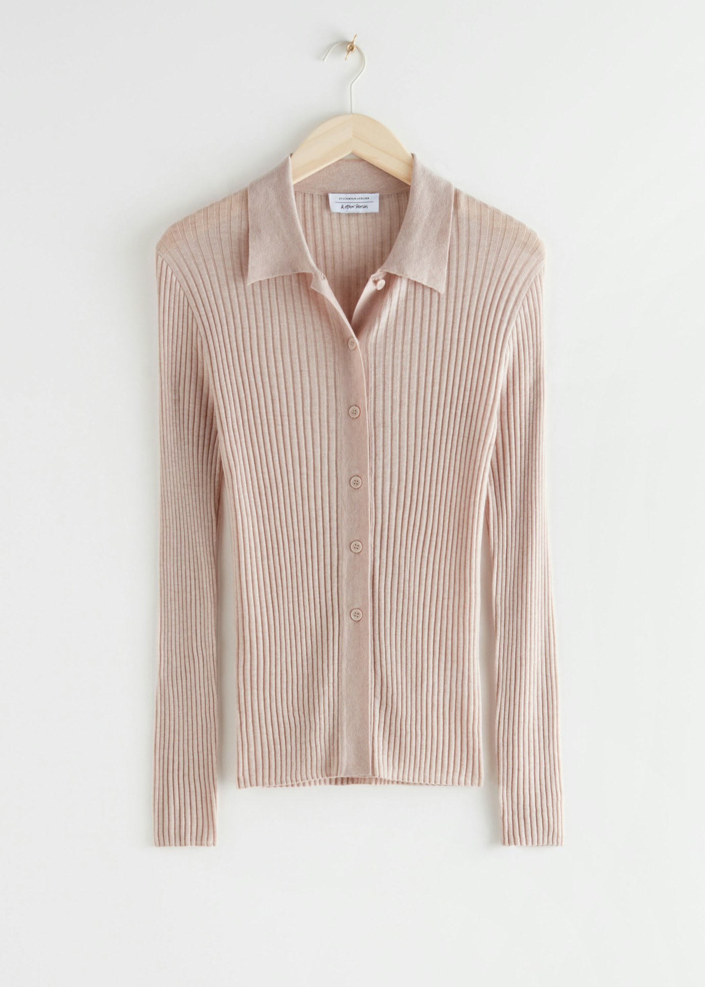 & Other Stories, Fitted Ribbed Cardigan, £65