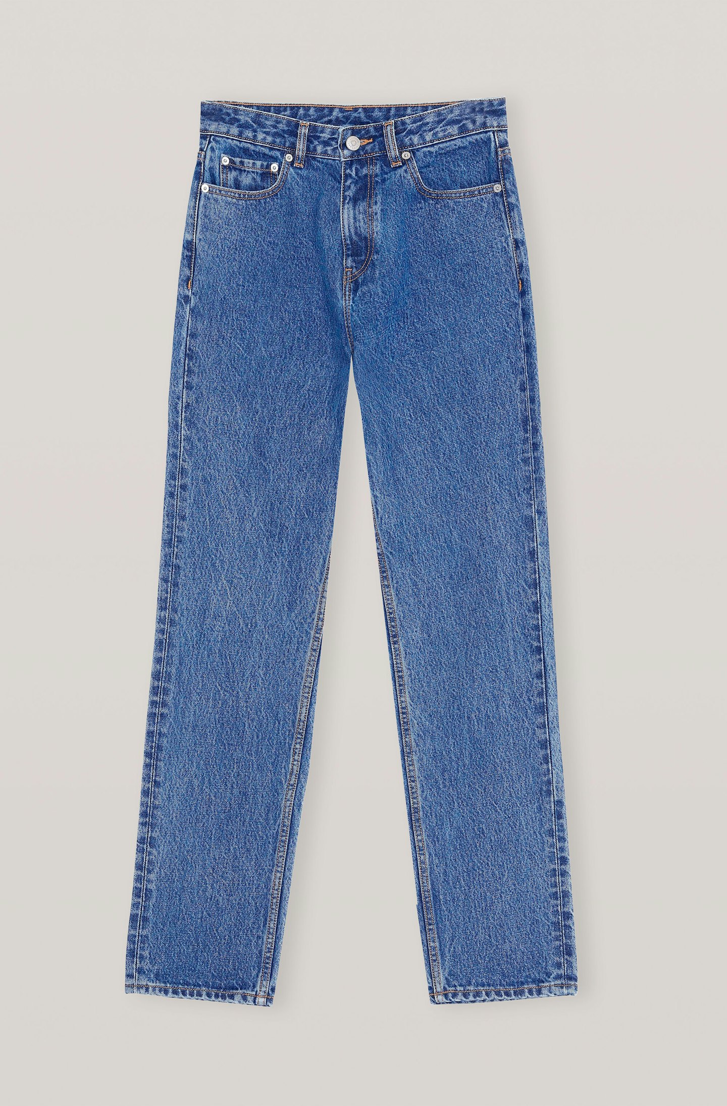 Ganni, Basic Denim High-Waisted Jeans, £195