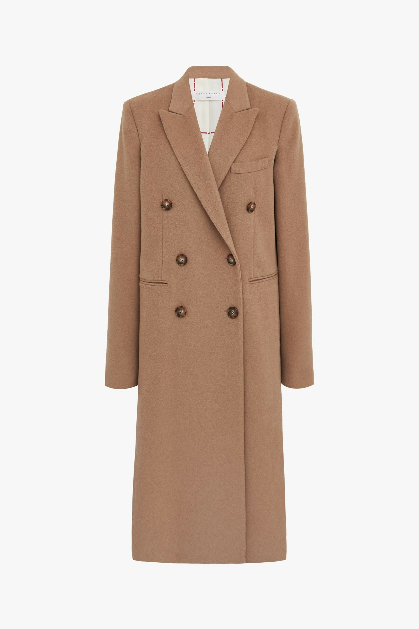 Victoria Beckham, Men's Coat In Camel, £2,250