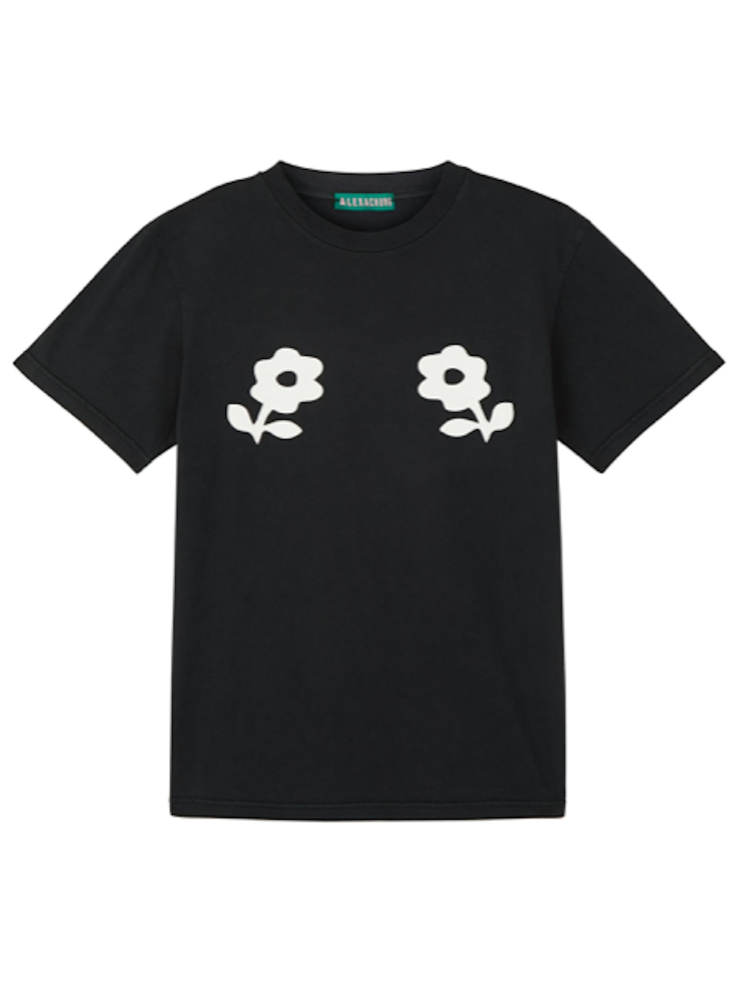 Alexachung, Black Double Daisy Boxy Tee, Was £90, Now £20