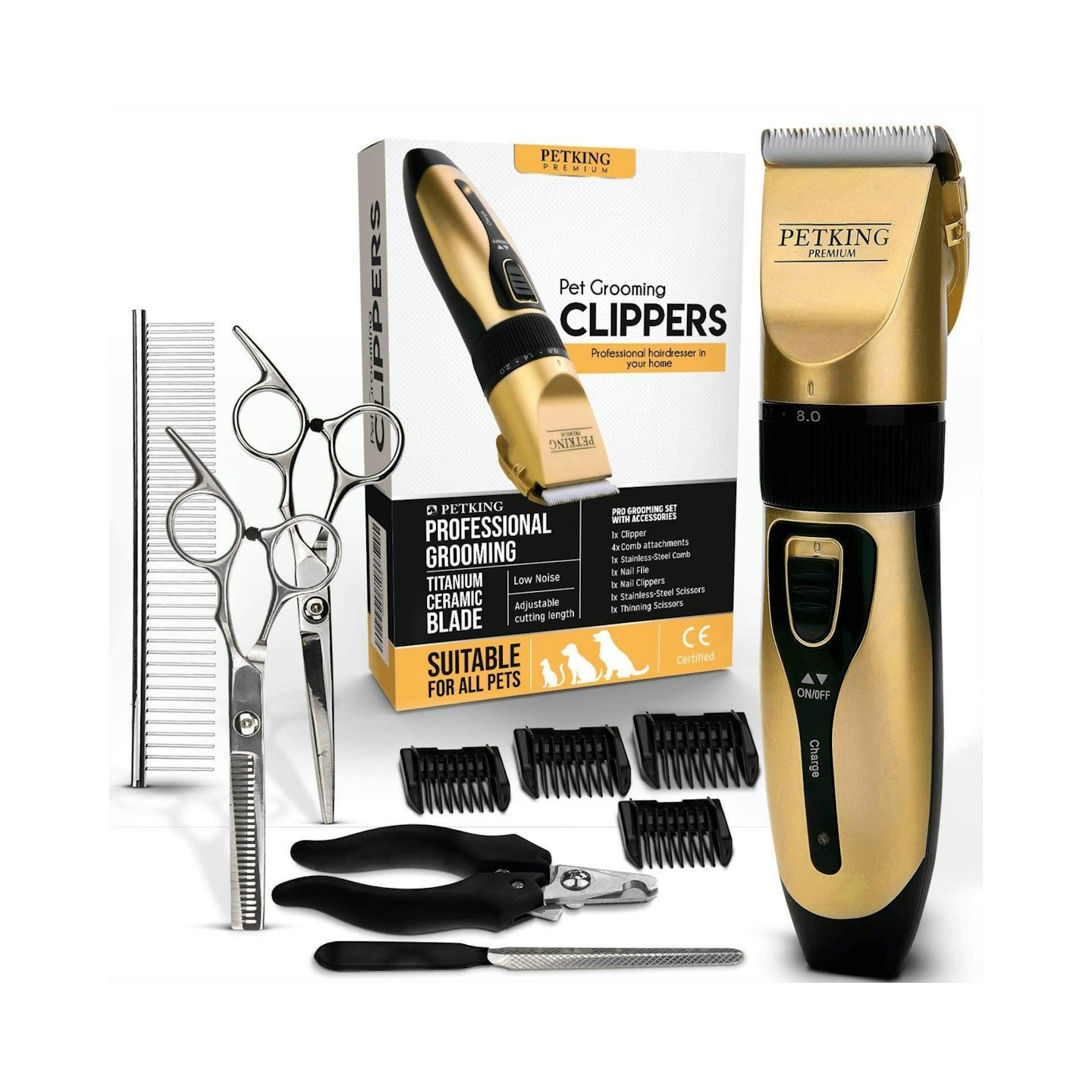 PETKING Dog Grooming Clippers