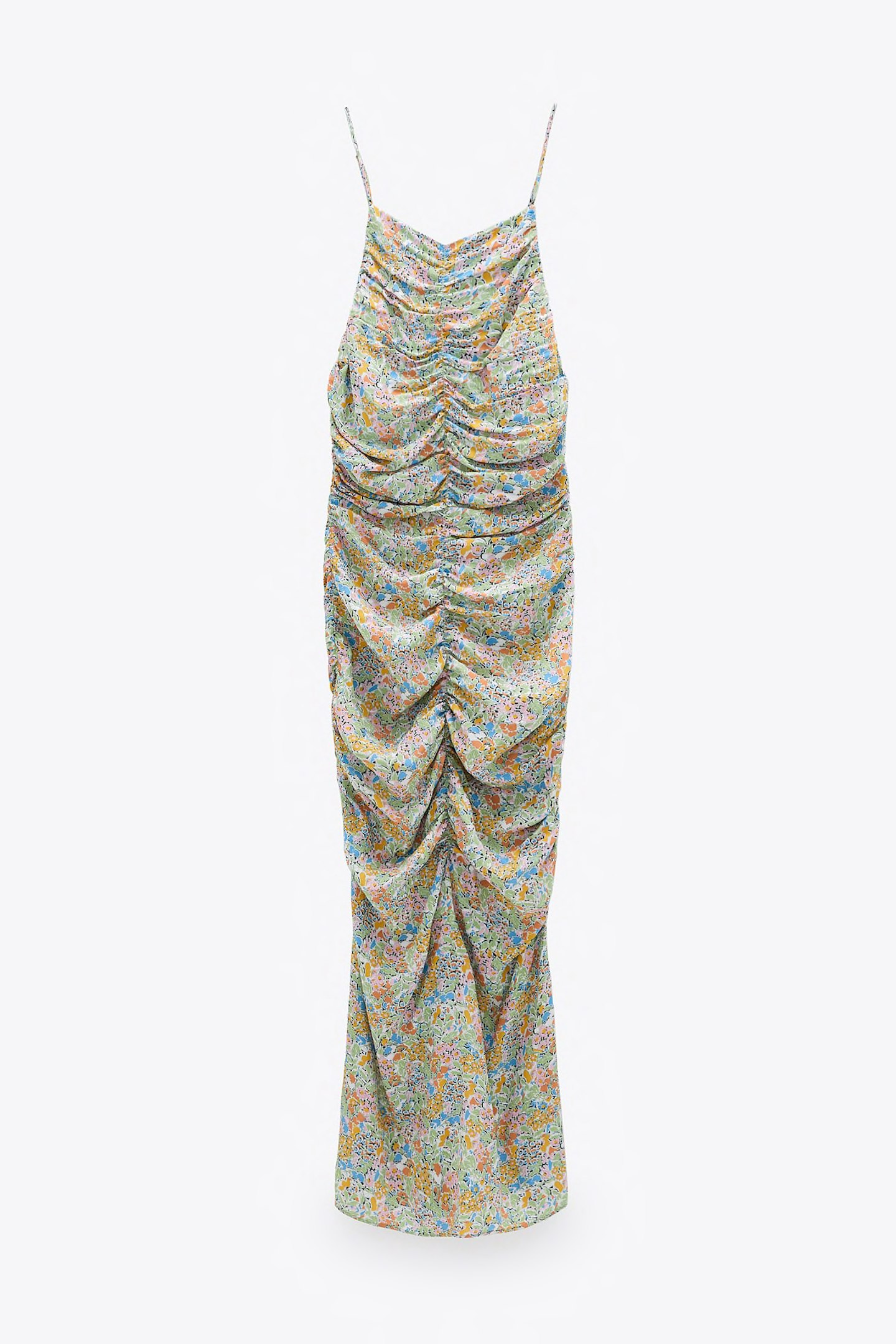 Zara, Printed Draped Dress, £29.99