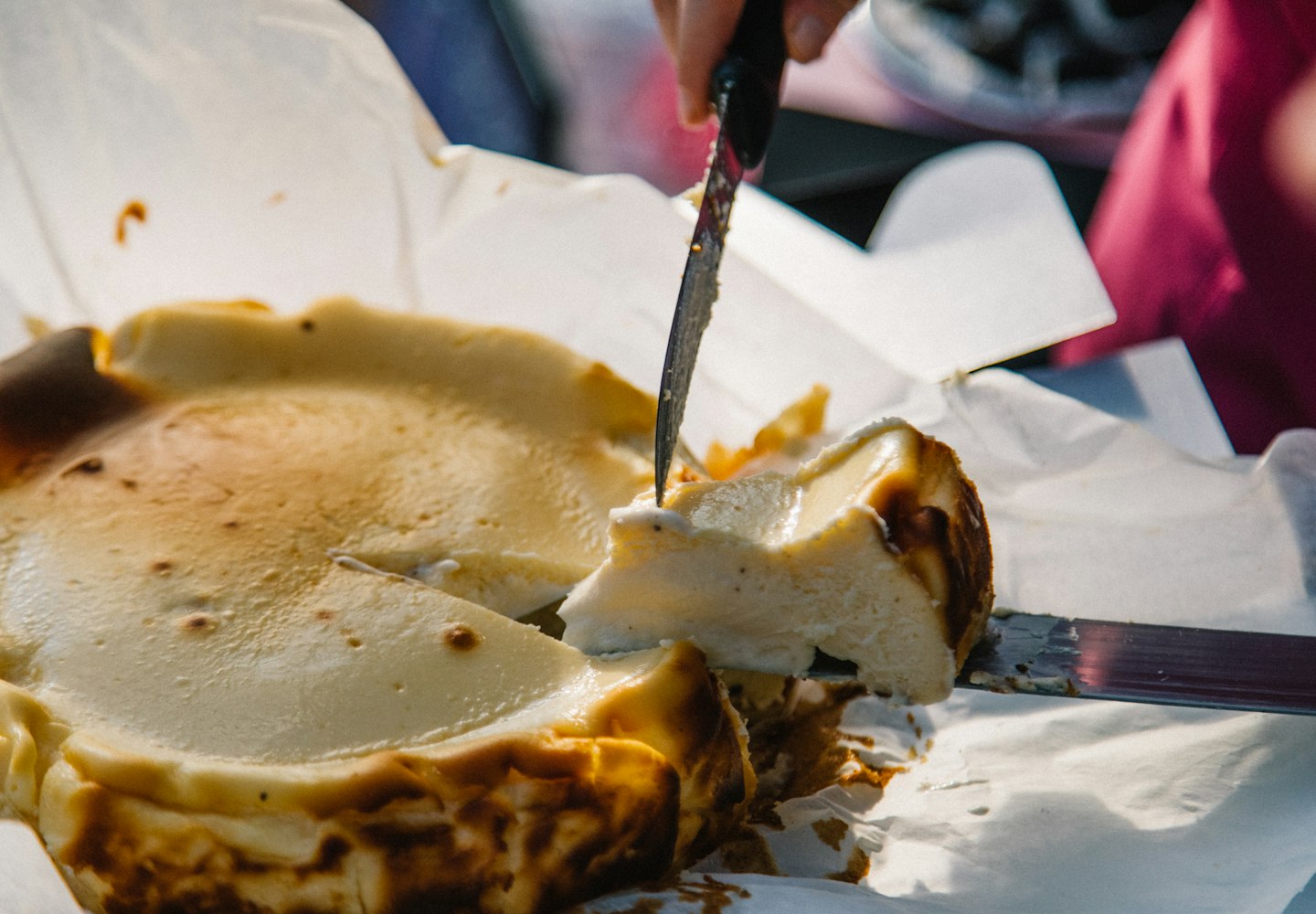 San Sebastian cheesecake 