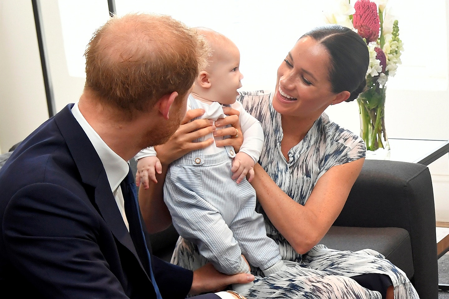 Meghan Markle and Prince Harry with Archie